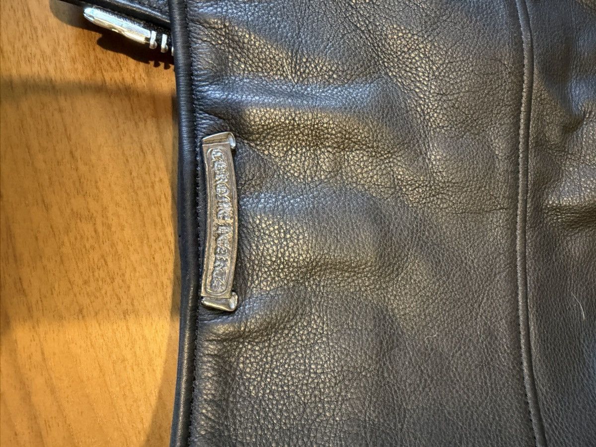 Chrome Hearts RARE vintage Chrome Hearts Leather Jacket Size US S / EU 44-46 / 1 - 8 Thumbnail