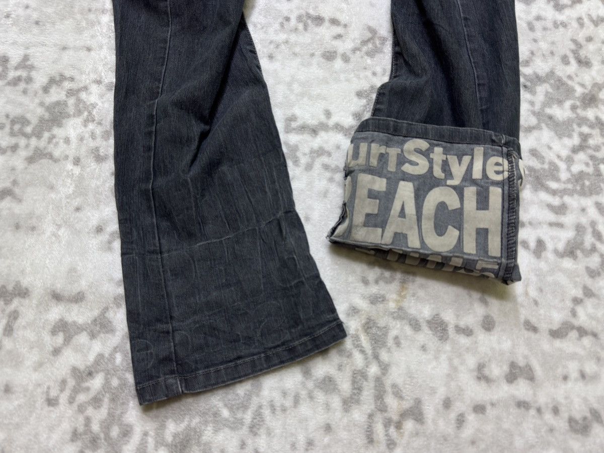 Hysteric Glamour Y2K Bondage Double Waist Buckle Strap Zipper Punk Pants Size US 30 / EU 46 - 7 Thumbnail