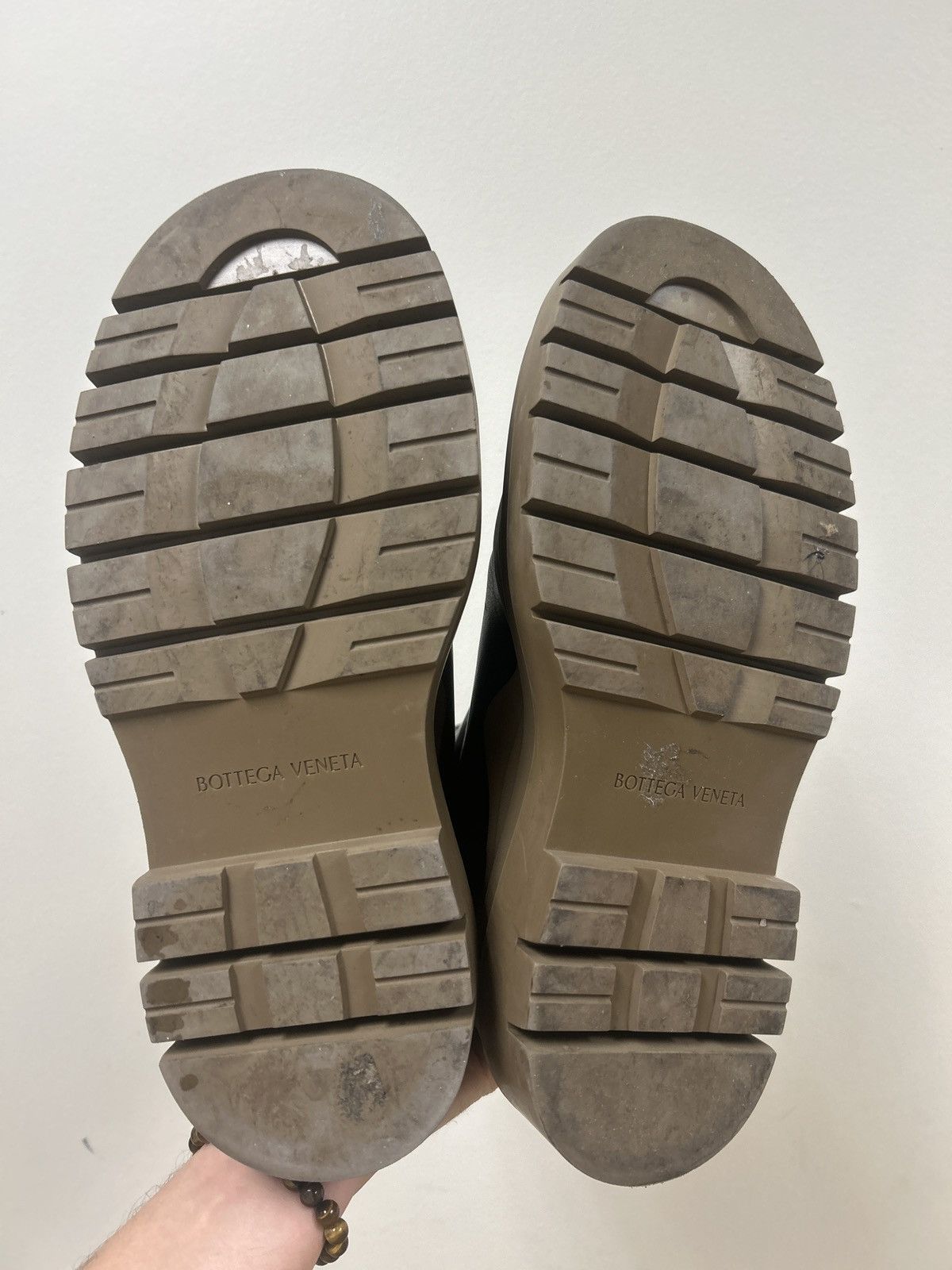 Bottega Veneta SS21 Leather High Tire Boots Size US 10 / EU 43 - 5 Thumbnail