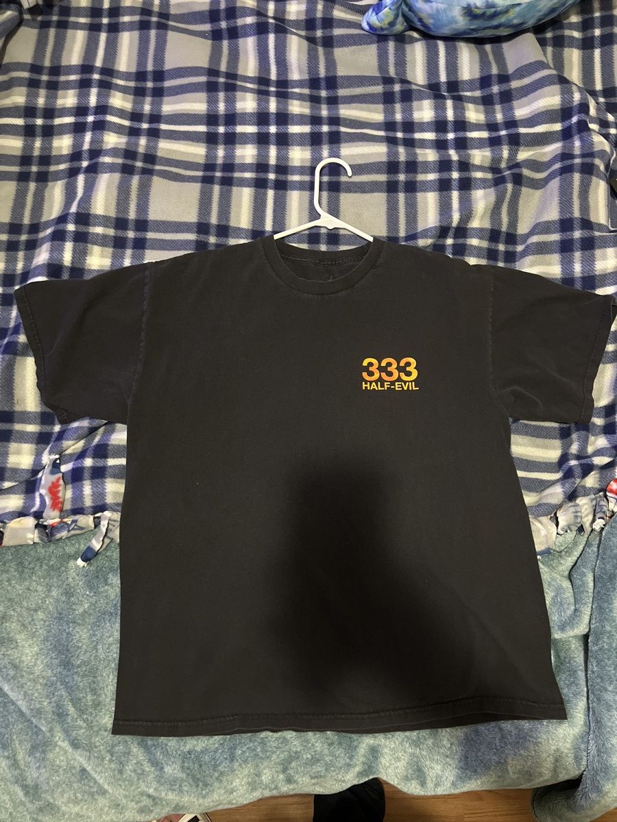 Half Evil Half evil 333 flame tee Size US XL / EU 56 / 4 - 1 Thumbnail