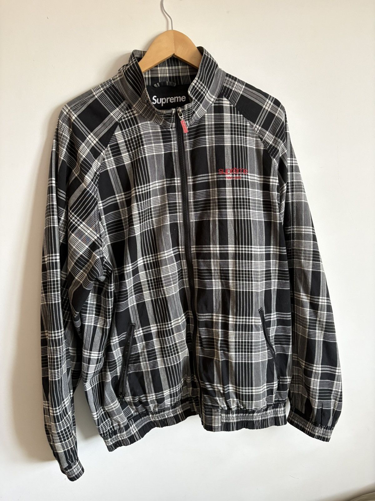 Supreme plaid jacket