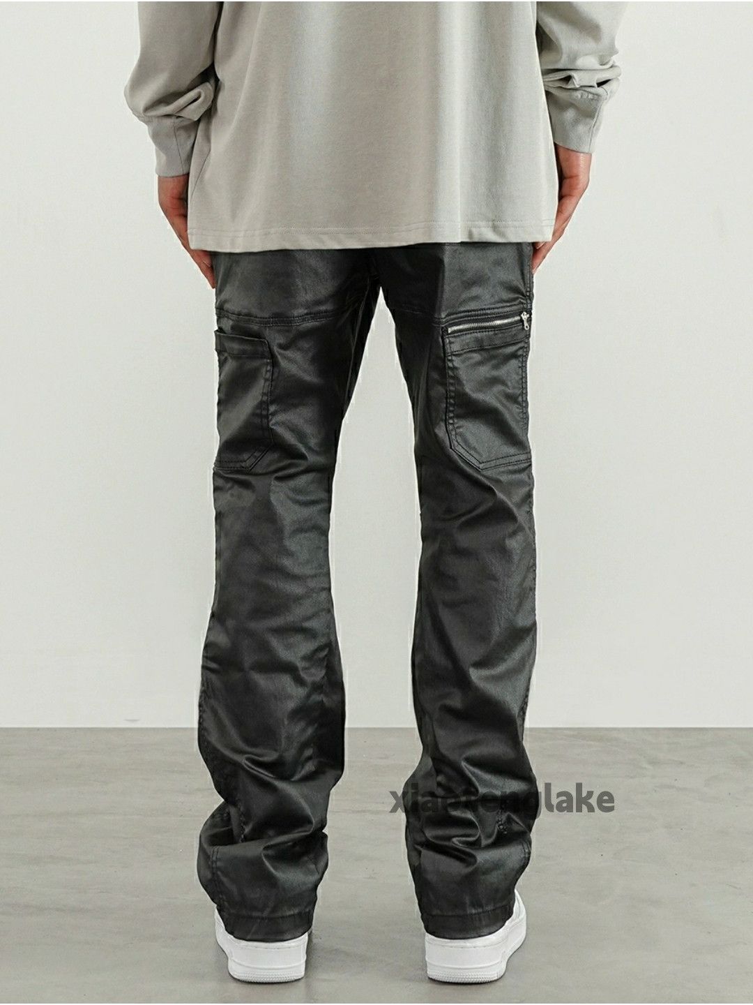 Designer × Japanese Brand × Vintage wax utility outdoor workwear carpenter flared pants Size US 34 / EU 50 - 7 Thumbnail