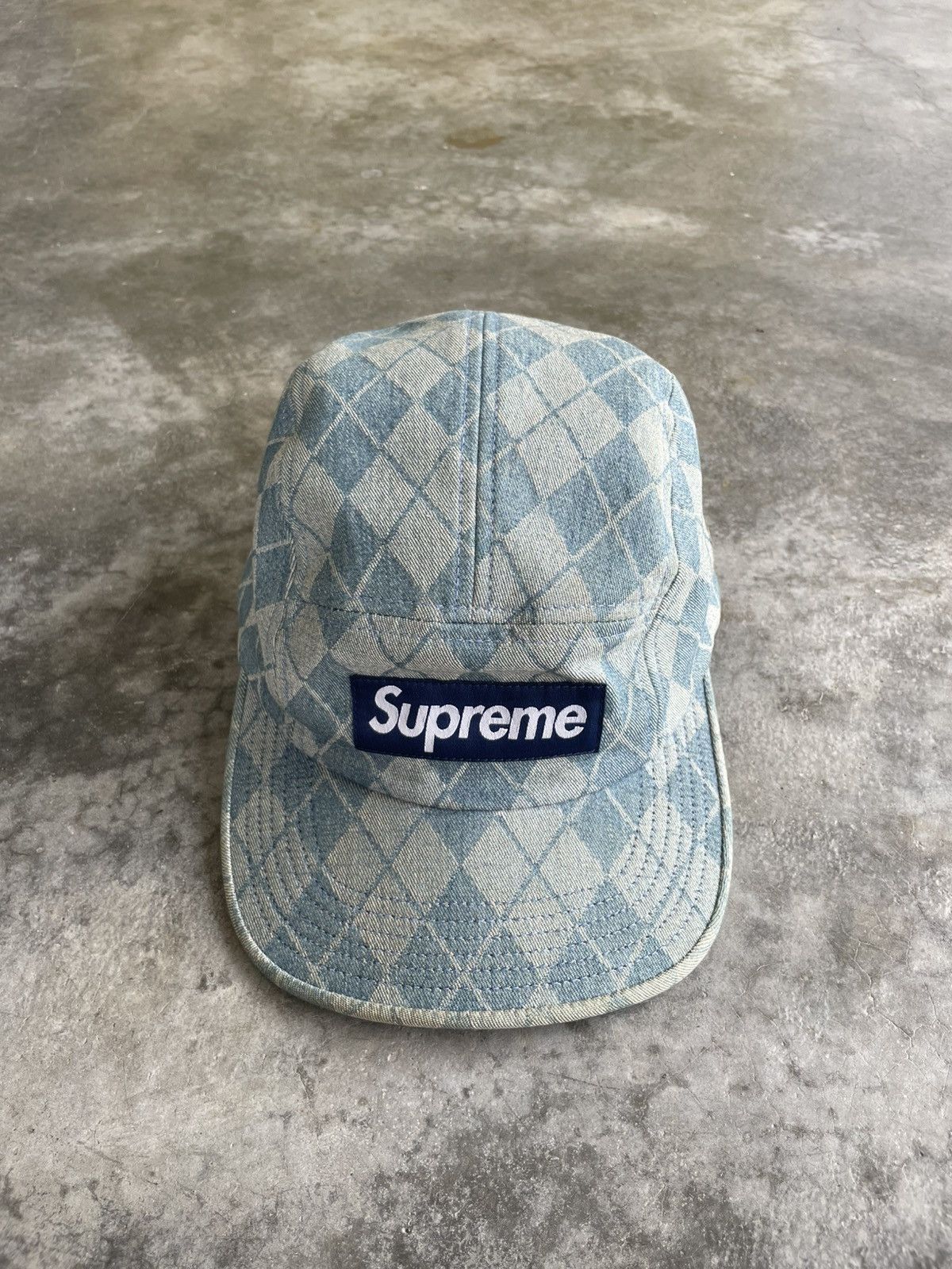 Supreme Supreme Argyle Camp Cap SS2014 Size ONE SIZE - 2 Thumbnail