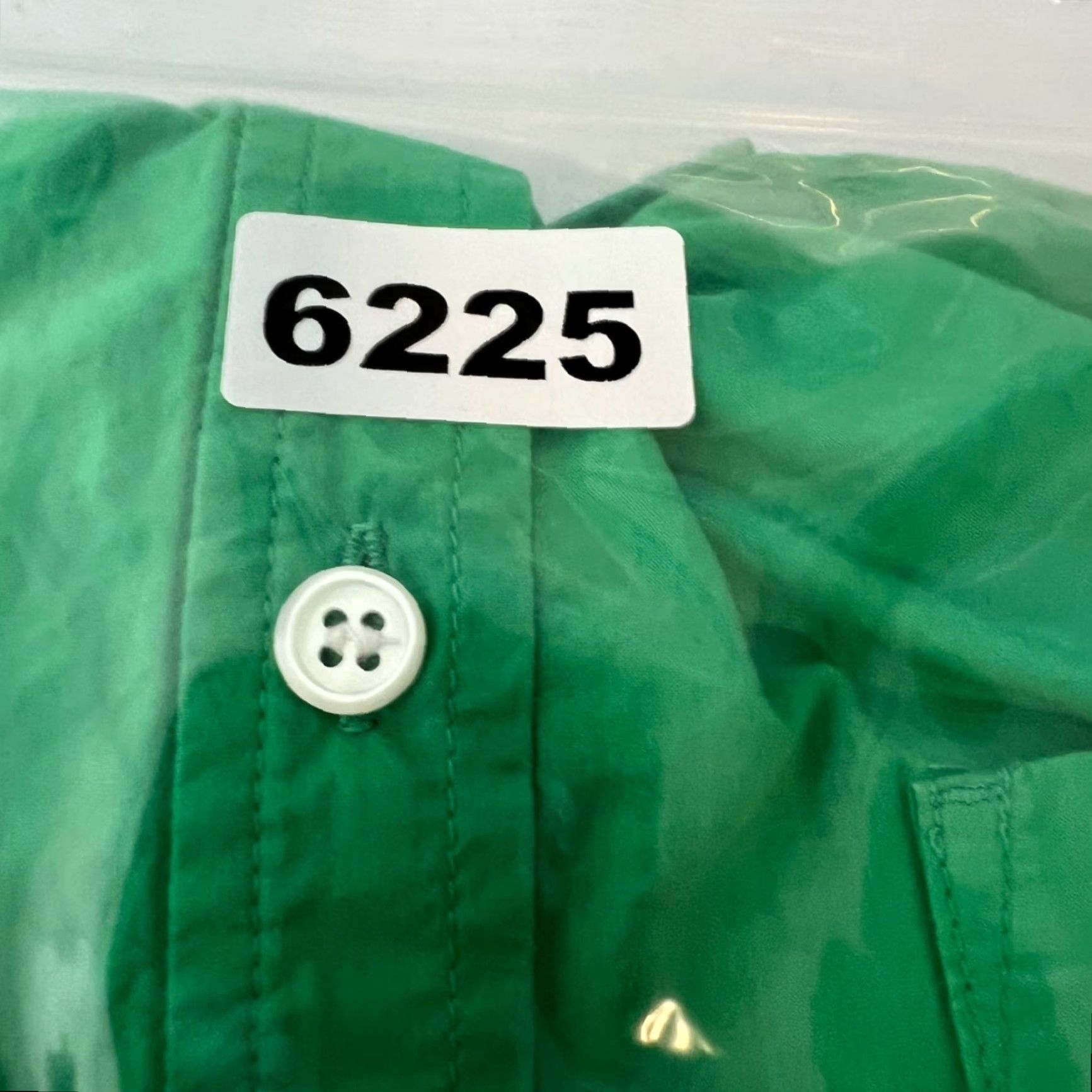 Banana Republic VINTAGE Banana Republic Womens XS Green Button-Down Shirt Dress 100% Cotton Size XS / US 0-2 / IT 36-38 - 8 Thumbnail