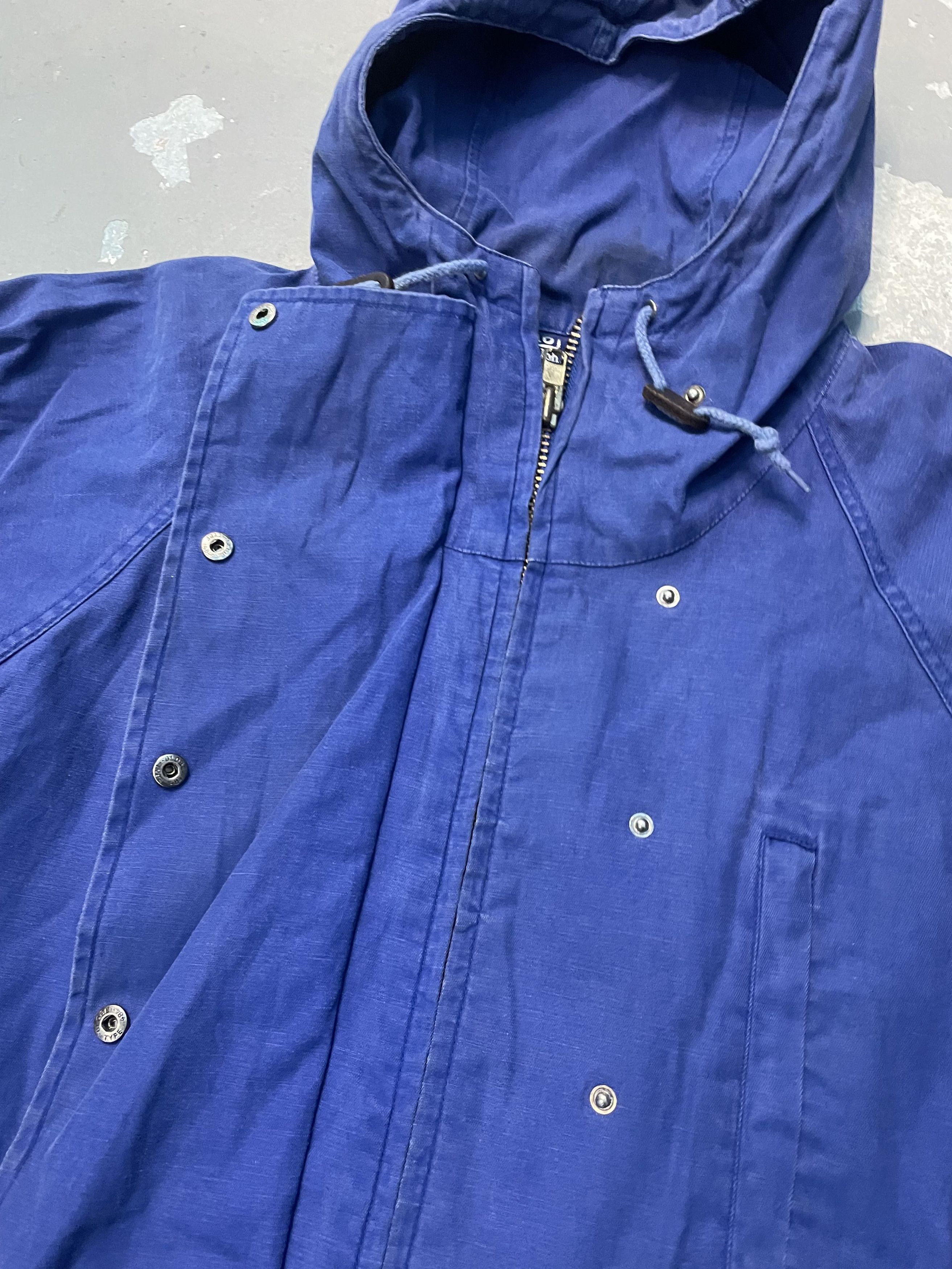 Ralph Lauren intage Ralph Lauren Navy Hooded Utility Jacket Size US L / EU 52-54 / 3 - 4 Thumbnail