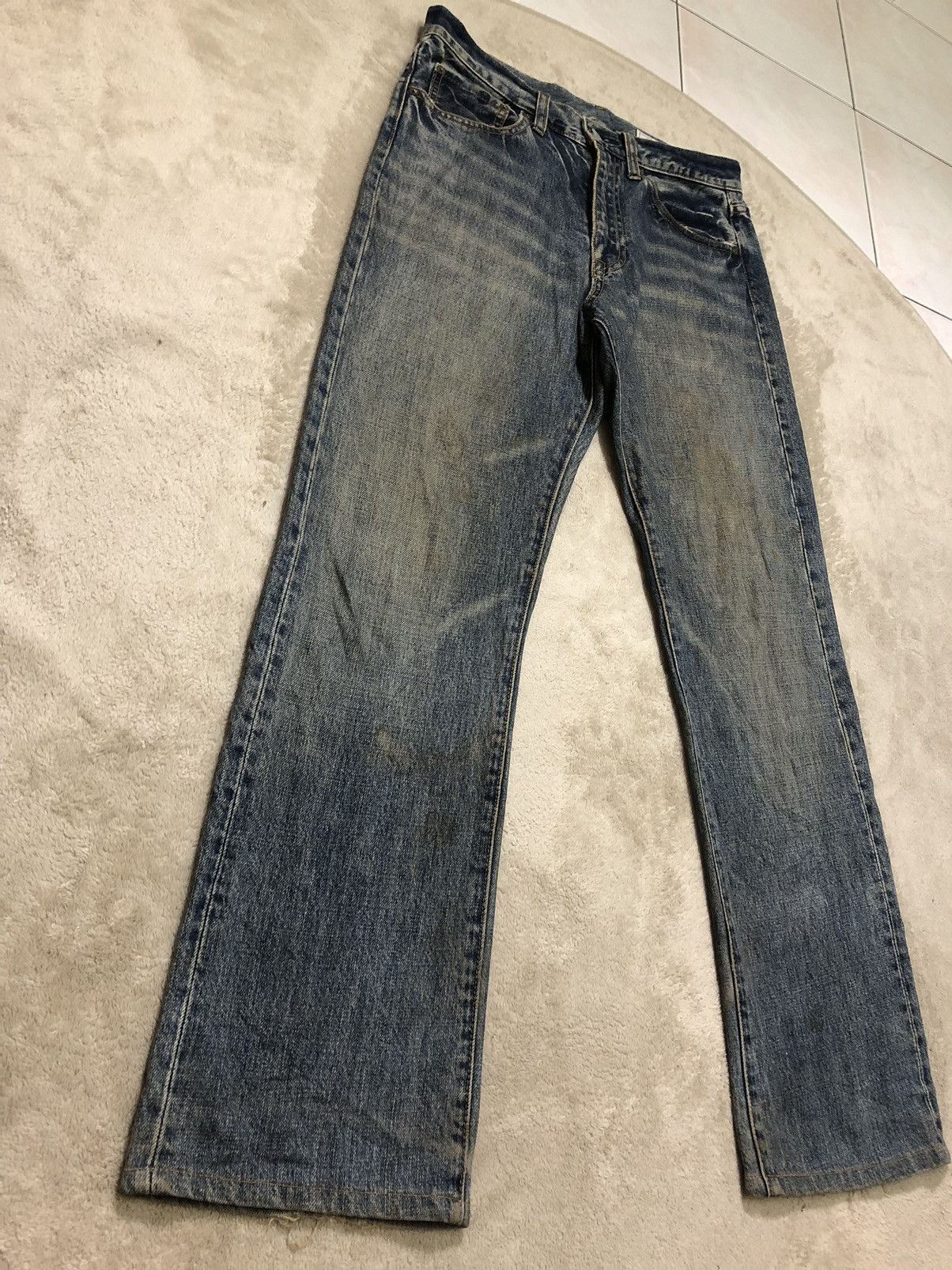 Oshkosh × Vintage 💥Vintage Oshkosh Distressed Denim Size US 32 / EU 48 - 3 Thumbnail