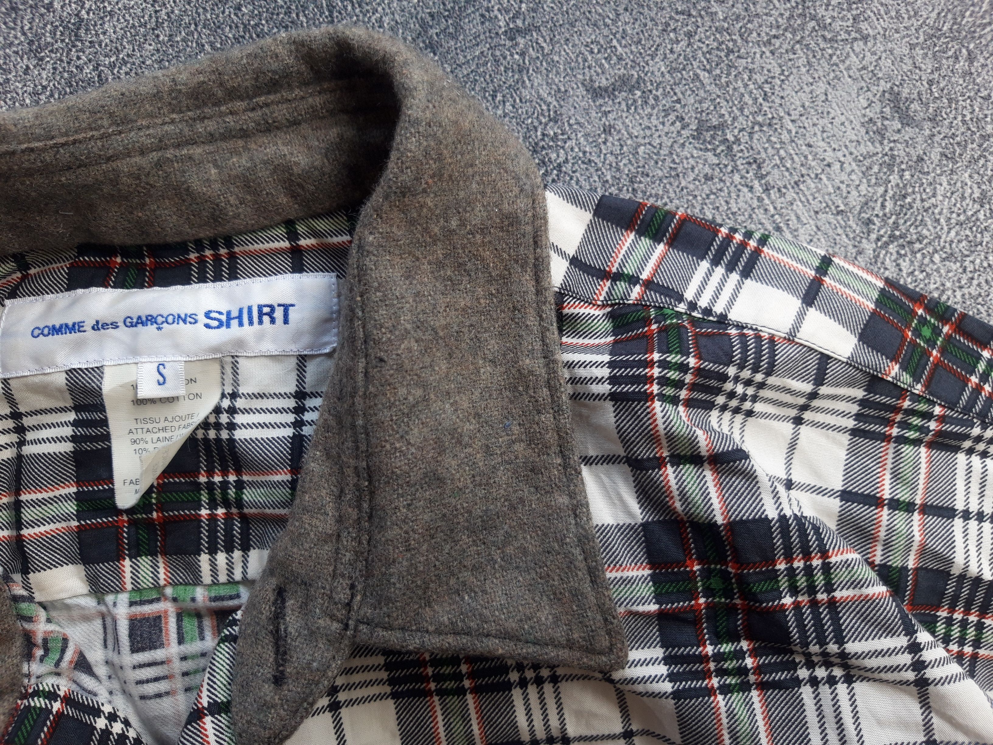 Comme des Garcons Homme Plus × Comme des Garcons SHIRT × Japanese Brand COMME des GARCONS SHIRT Long Sleeve t-shirt Size US S / EU 44-46 / 1 - 3 Thumbnail