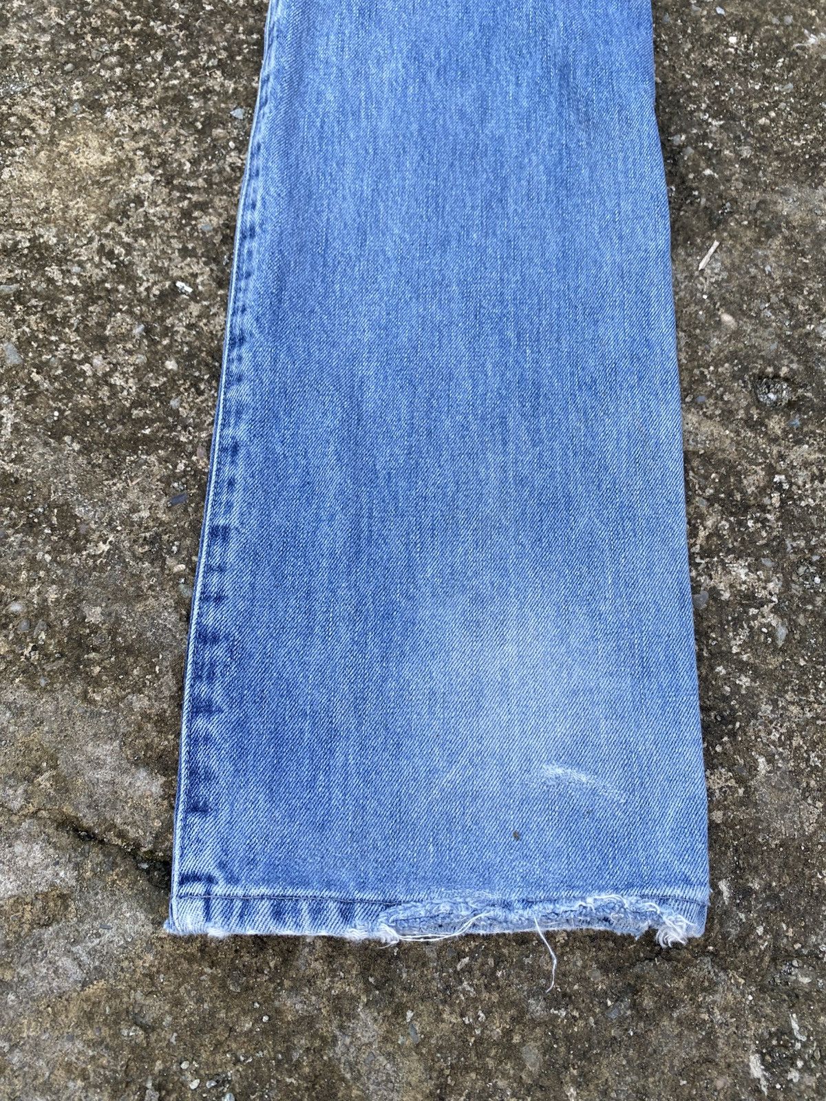 Japanese Brand BLUEWAY Buckleback Biker Jeans Size US 26 / EU 42 - 8 Thumbnail
