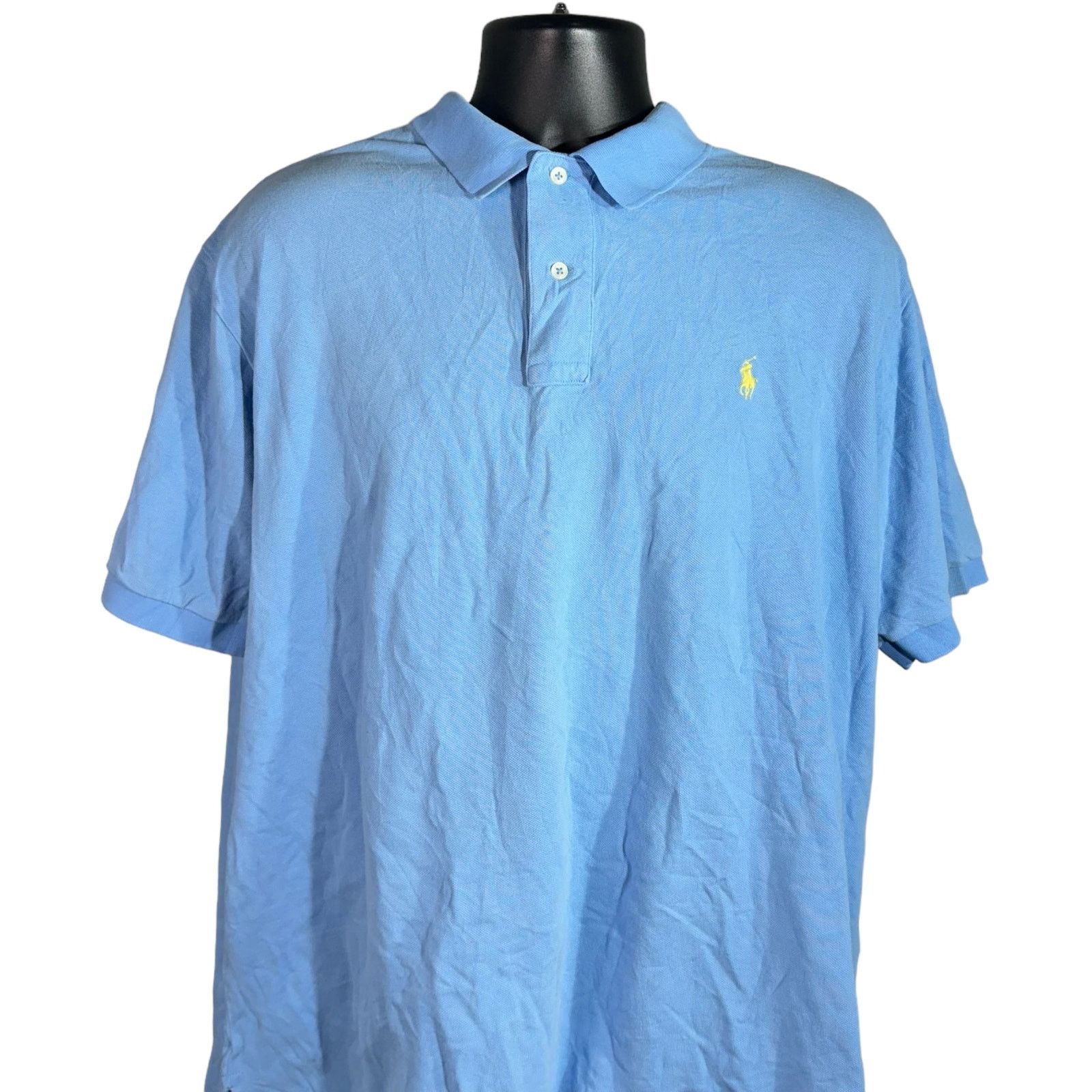 Polo Ralph Lauren Polo Ralph Lauren Short Sleeve Polo Size US XXL / EU 58 / 5 - 2 Thumbnail