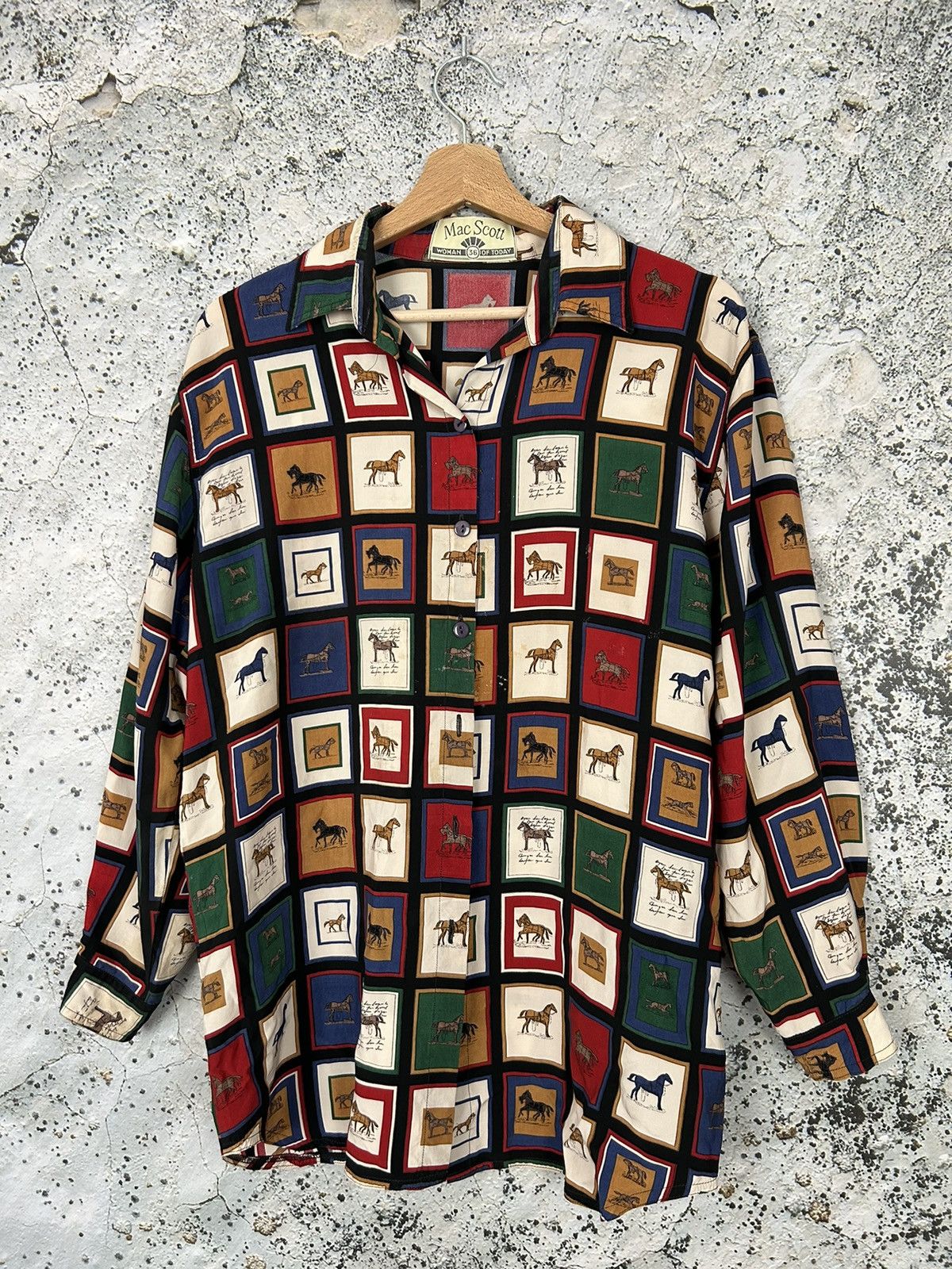 Vintage Vintage Avantgarde Shirt Button Ups 90s Crazy Skate Size US L / EU 52-54 / 3 - 1 Thumbnail