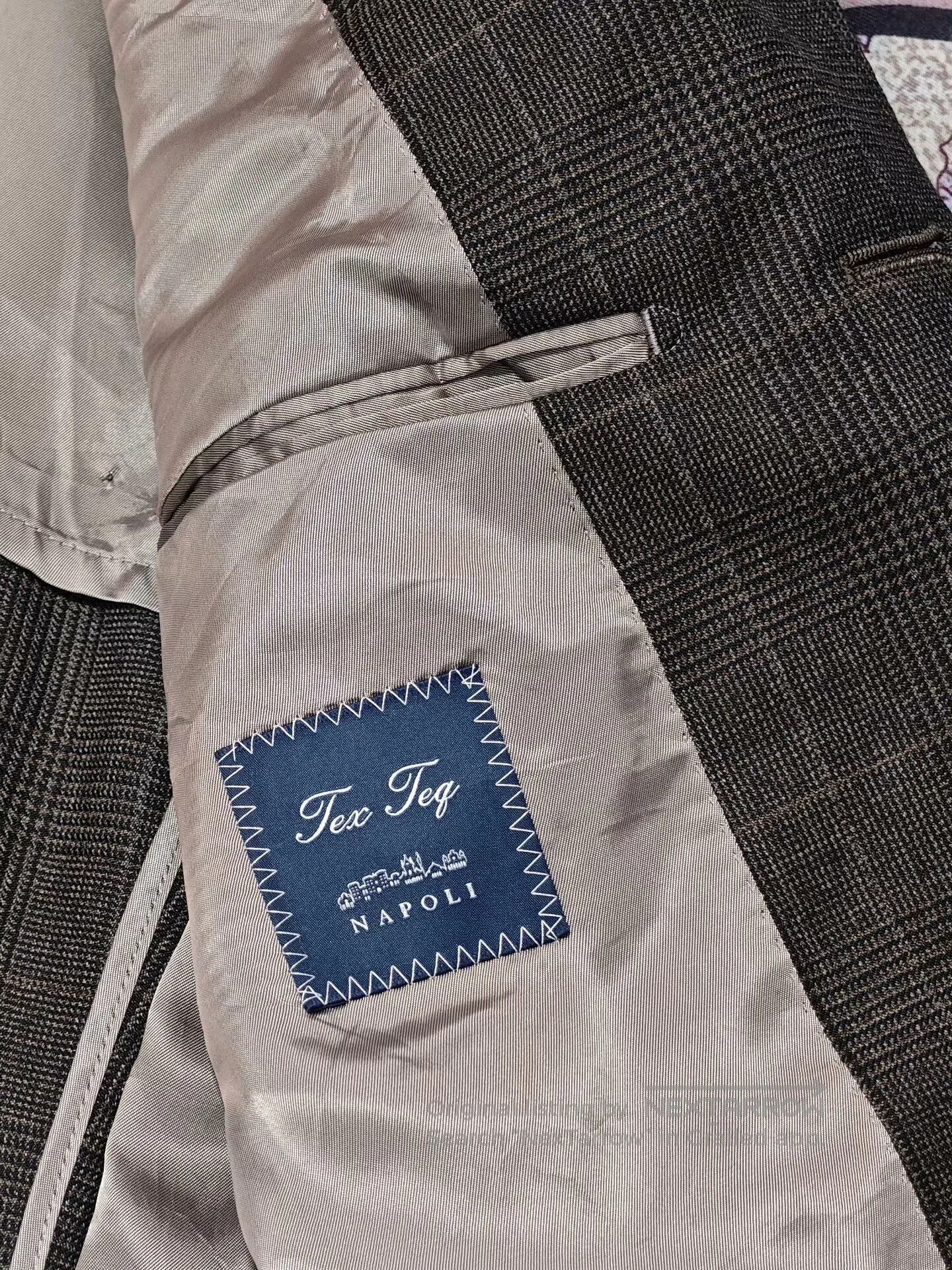 Kamakura Kamakura Wool Linen Check Blazer. Size US S / EU 44-46 / 1 - 8 Thumbnail