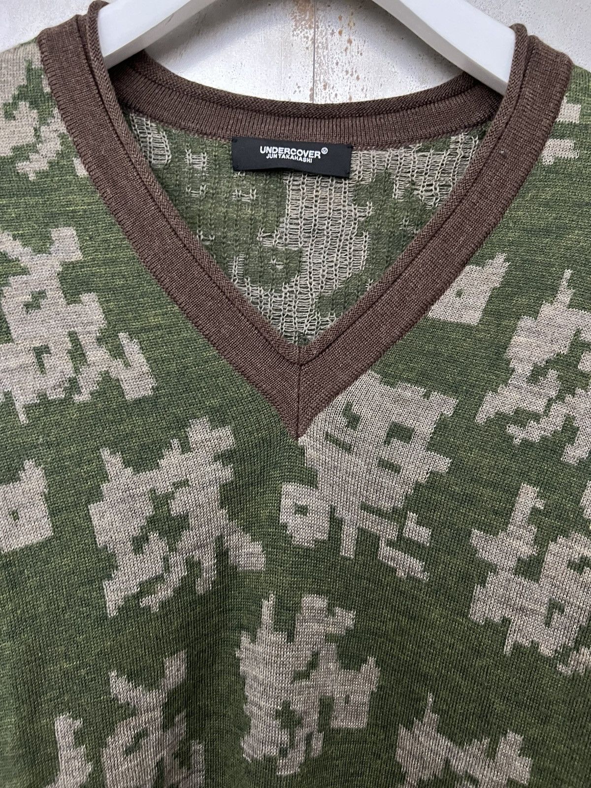 Undercover Undercover Kanji Knit Sweater Size US L / EU 52-54 / 3 - 2 Thumbnail