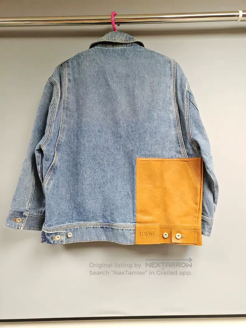 Loewe Loewe Single-Breasted Denim Jacket Size US S / EU 44-46 / 1 - 2 Thumbnail