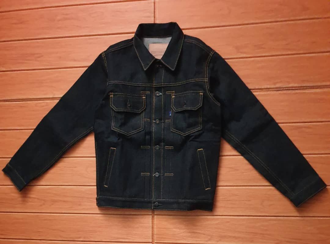 Japanese Brand Seventy four blue 16 oz salvedge jacket jeans Size US L / EU 52-54 / 3 - 7 Thumbnail