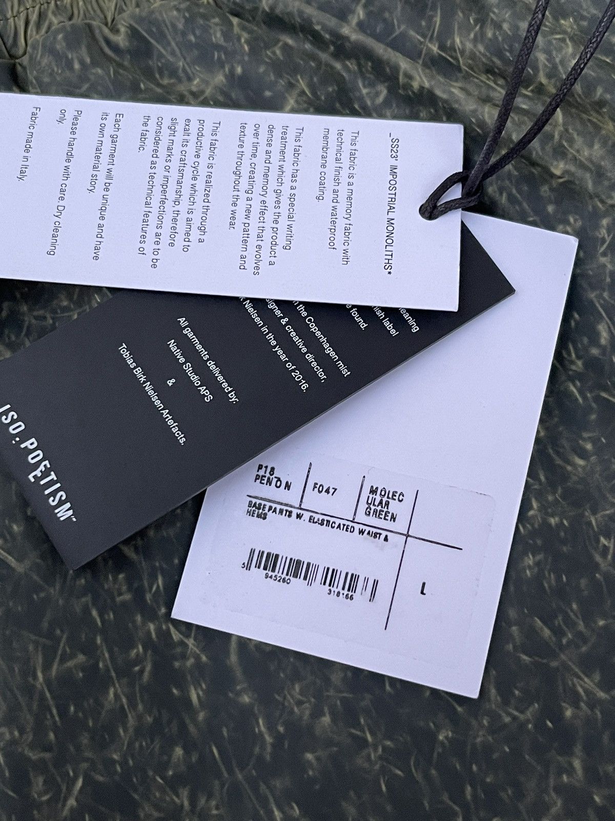 Tobias Birk Nielsen !DS! SS23 Iso Poetism By Tobias Birk Nielsen P18 Penon Pants Size US 34 / EU 50 - 21 Thumbnail