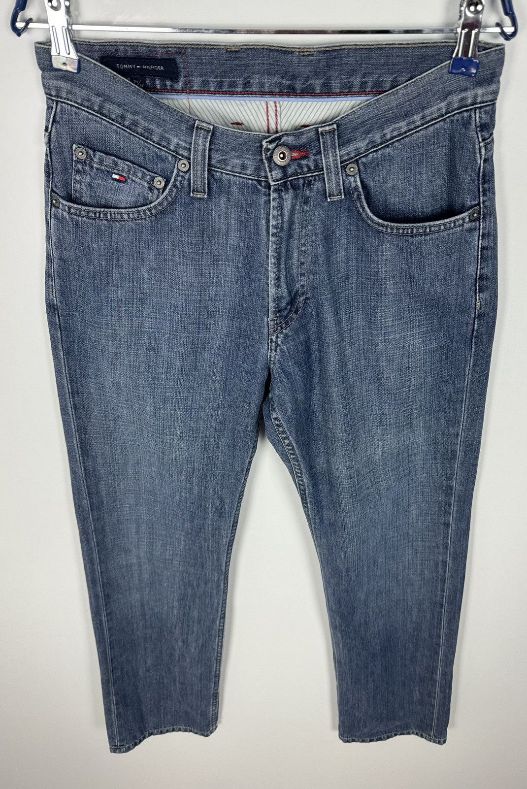 Tommy Hilfiger Crazy Vintage Y2K Tommy Hilfiger Madison Straight Denim Pant Size US 29 - 3 Thumbnail
