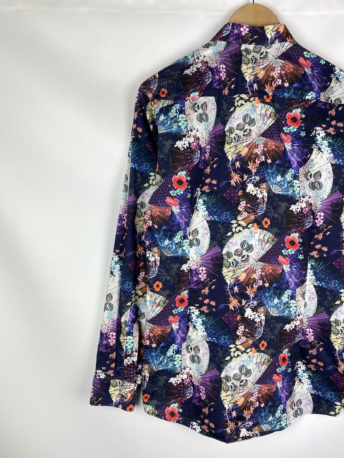 Eton Eton men’s floral pattern long sleeve button up shirt Size US S / EU 44-46 / 1 - 14 Thumbnail