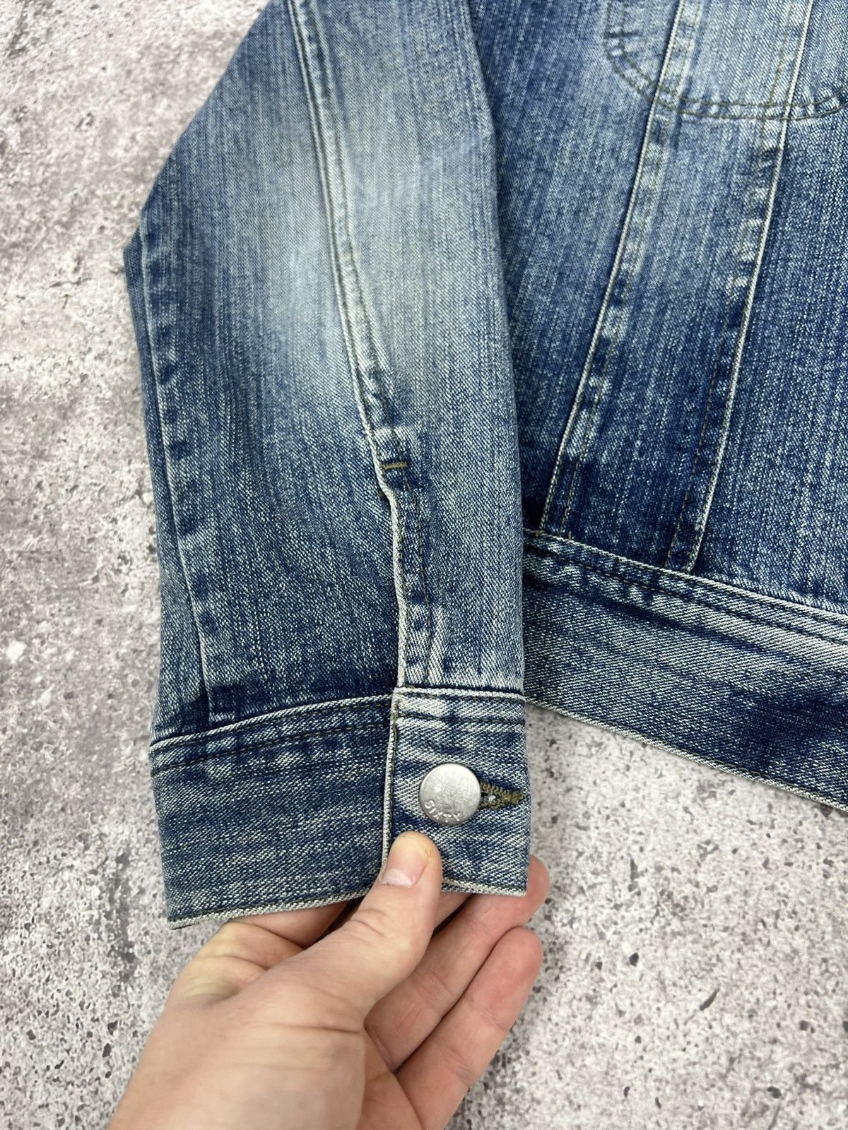 Miss Sixty Miss Sixty Women's Denim Jacket Blue Y2K Size L / US 10 / IT 46 - 9 Thumbnail