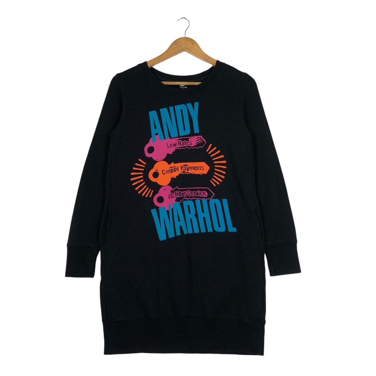 Andy Warhol Andy Warhol Pop Art Long Sweatshirt Small Size US S / EU 44-46 / 1 - 1 Thumbnail