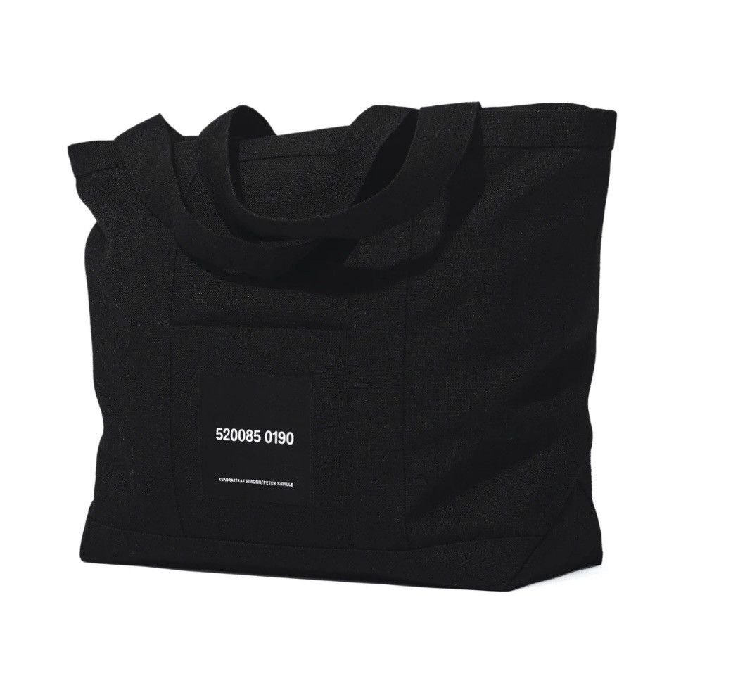 Raf Simons × Streetwear Raf Simons x Kvadrat Green Shopper Tote
