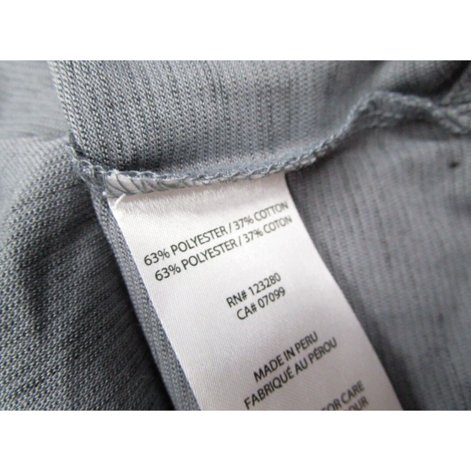 TravisMathew Travis Mathew Shirt Mens Medium Gray Auckland Slub Polo Beer Golden Road Embroidered Sleeve Golf Casual Workwear Size US M / EU 48-50 / 2 - 6 Thumbnail