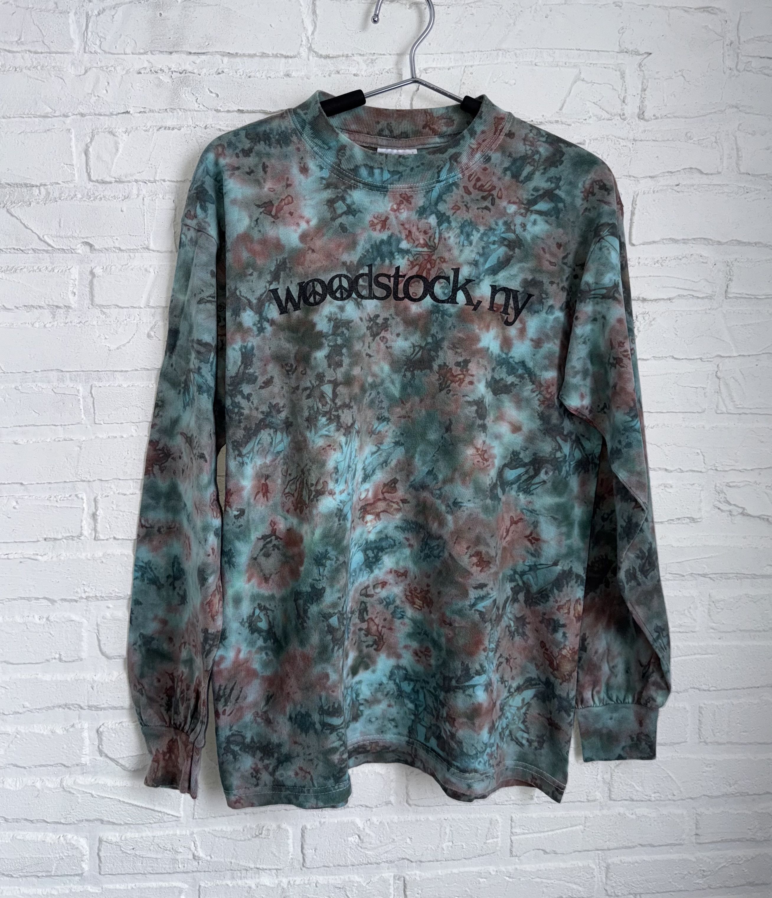 Band Tees Vintage 90s Woodstock Festival NY Tie Dye long sleeve tee Size US M / EU 48-50 / 2 - 1 Thumbnail