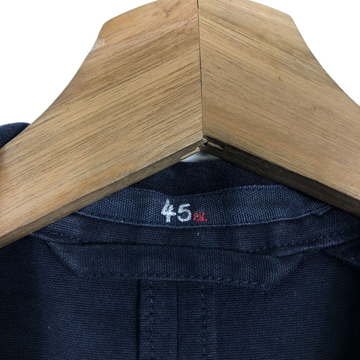 45rpm 🔥Vintage Indigo Cropped Chore Jacket 45RPM Japan Made Size US M / EU 48-50 / 2 - 16 Thumbnail