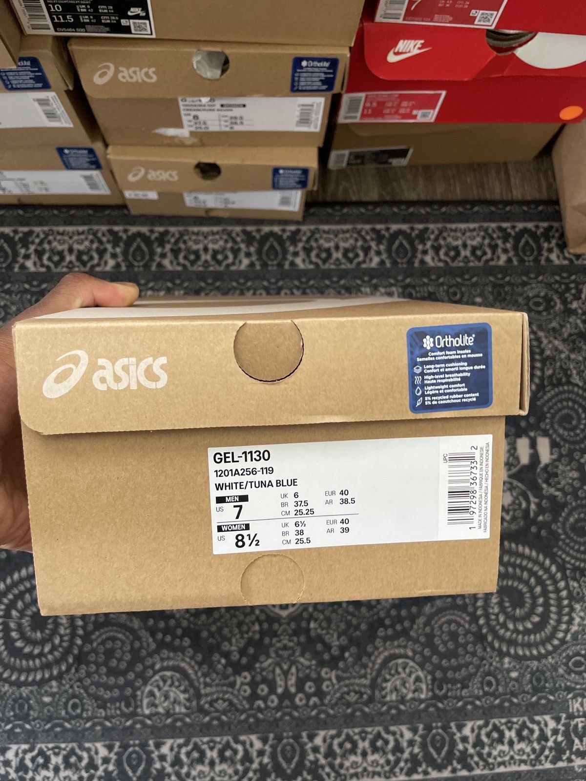 Asics Asics Gel 1130 ‘Tuna Blue’ Size US 7 / EU 40 - 8 Thumbnail