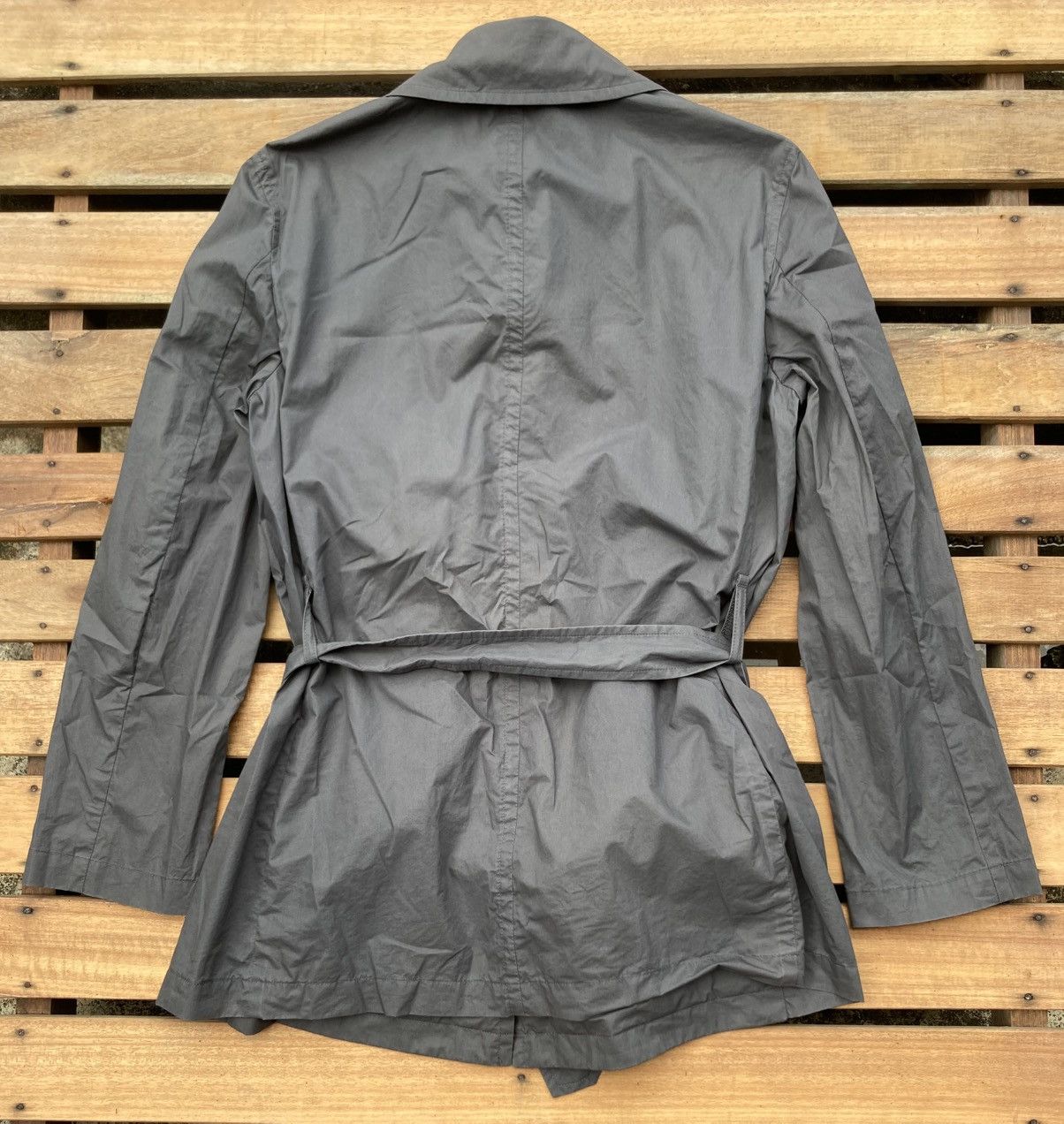 Margaret Howell Margaret Howell MHL Grey Button Light Jackets Size S / US 4 / IT 40 - 3 Thumbnail
