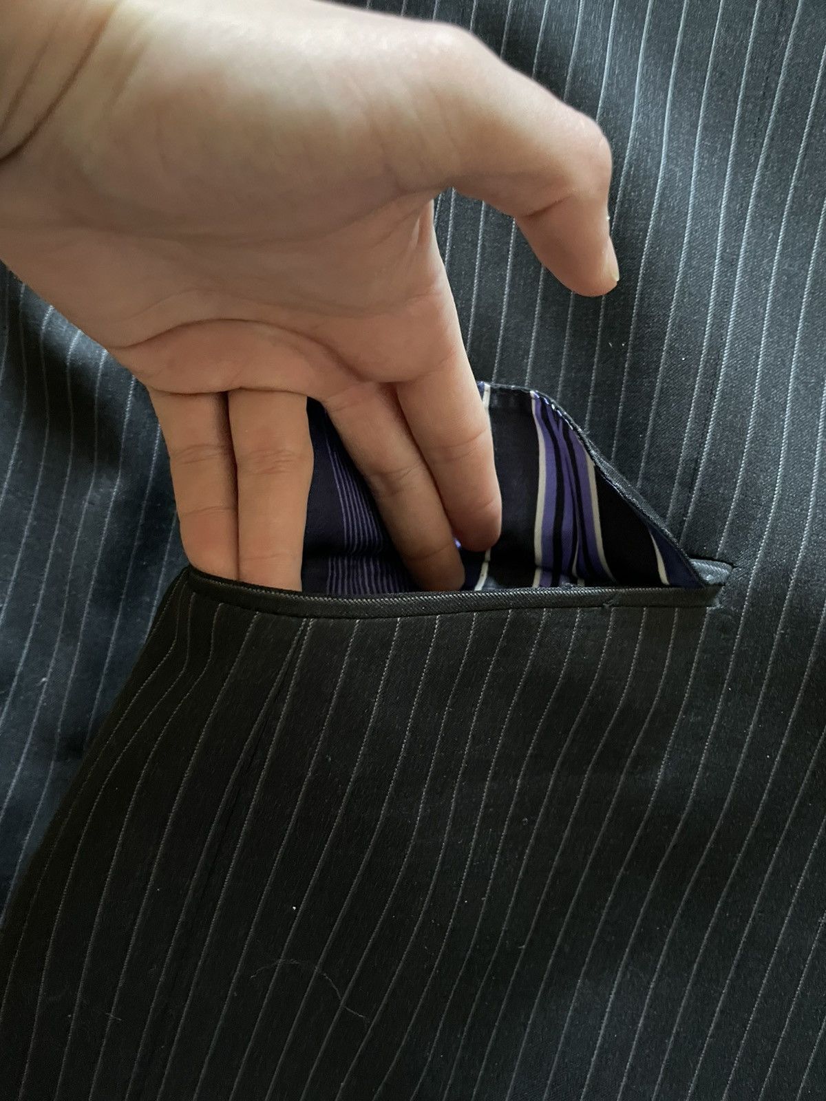 Etro Etro Mens Suit 100% Wool Size 50R Size 50R - 6 Thumbnail