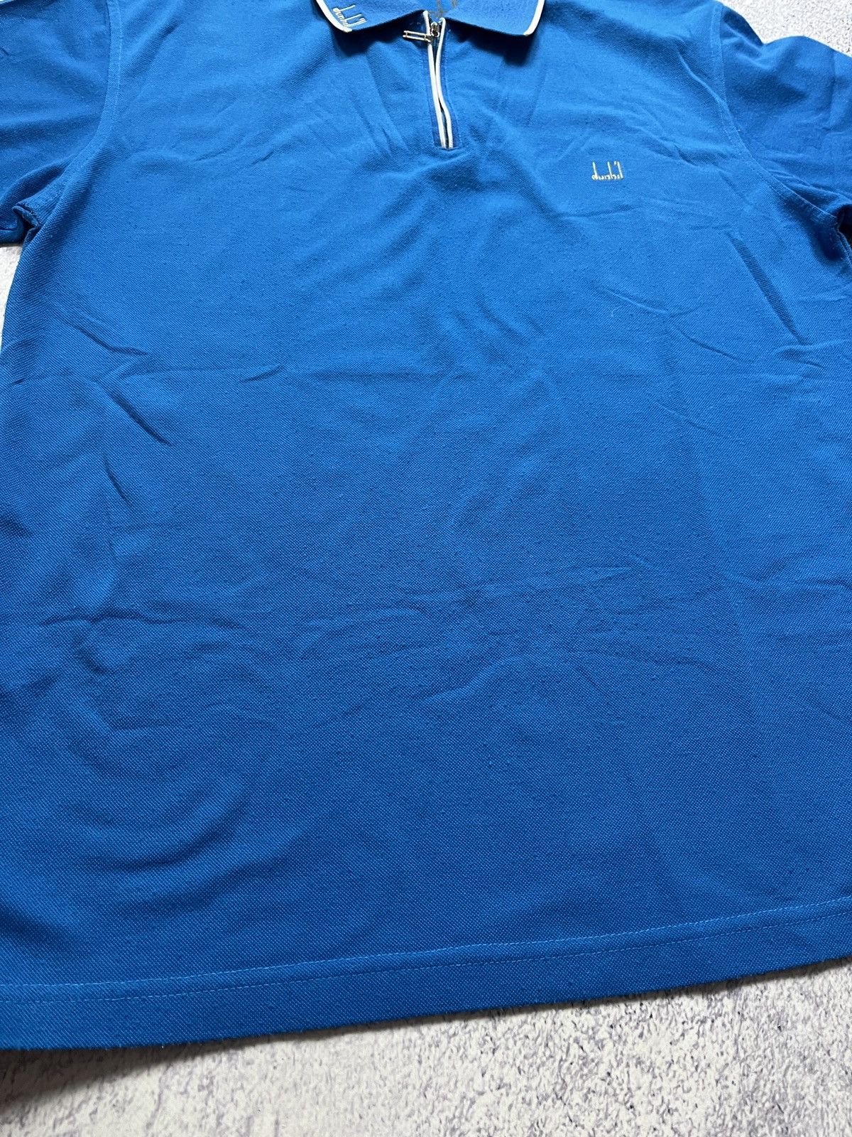 Alfred Dunhill × Vintage Vintage Alfred Dunhill Polo Shirt Mini Logo Luxury Size US L / EU 52-54 / 3 - 11 Thumbnail