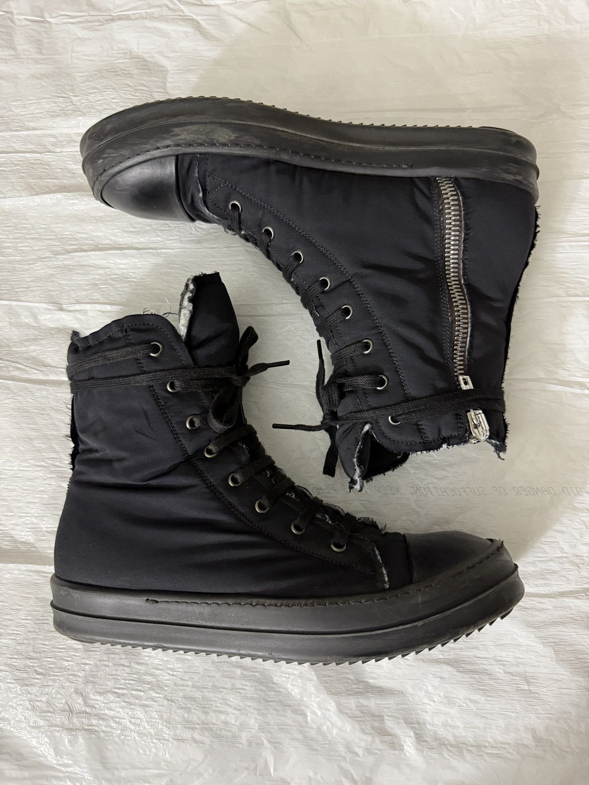 Rick Owens Drkshdw Rick Owens DRKSHDW Gethsemane Padded High Size US 9 / EU 42 - 1 Thumbnail