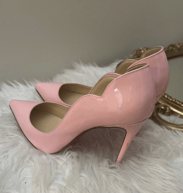 Christian Louboutin Hot Chick 100mm pump pink patent leather 36.5 Size US 6.5 / IT 36.5 - 4 Thumbnail