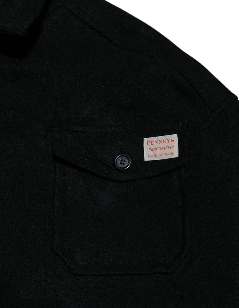 Vintage Vintage Penneys Sanforized Wool Over Shirt Jacket Size US XL / EU 56 / 4 - 6 Thumbnail
