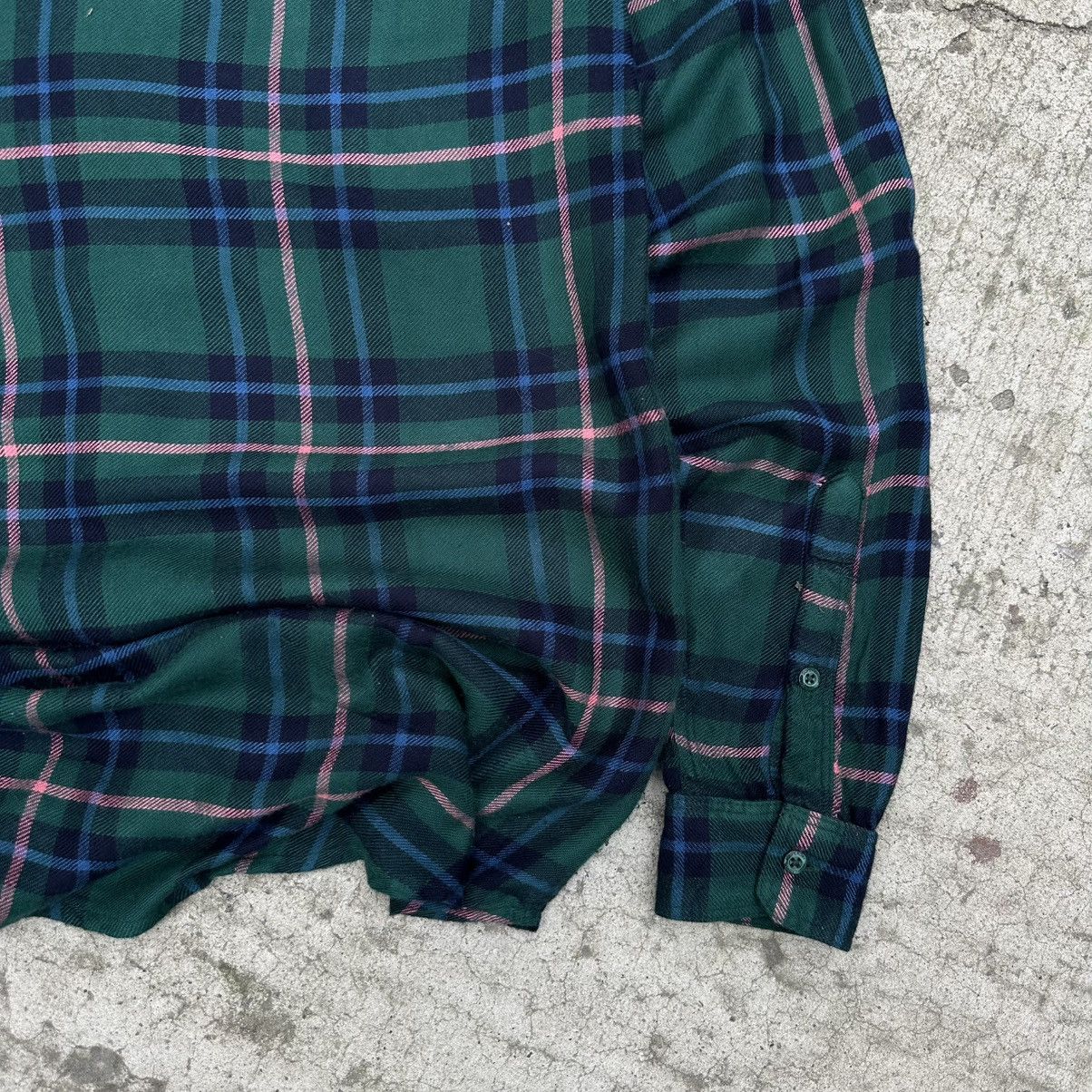 Superdry Vintage Women’s Superdry Checkered Shirt Y2K 00s Size 6 USA Size M / US 6-8 / IT 42-44 - 9 Thumbnail