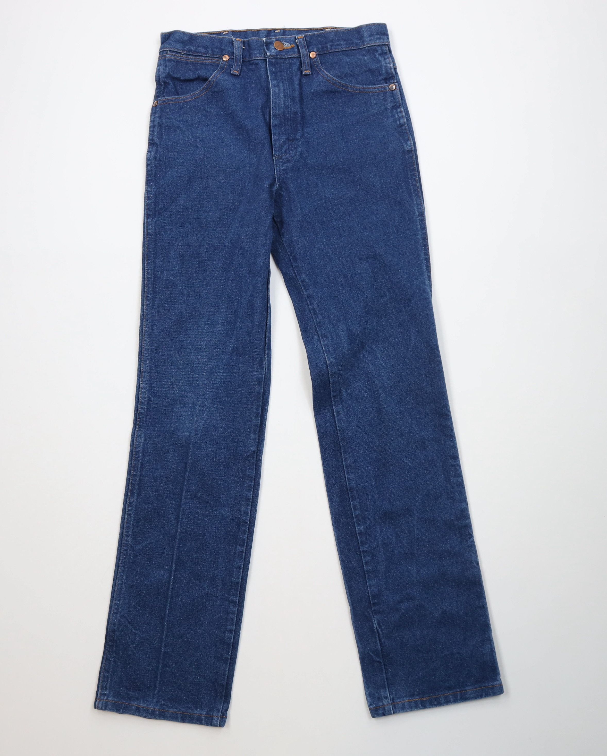 Wrangler Vintage 90s Wrangler Cowboy Straight Leg Denim Jeans Blue Size US 29 - 1 Thumbnail