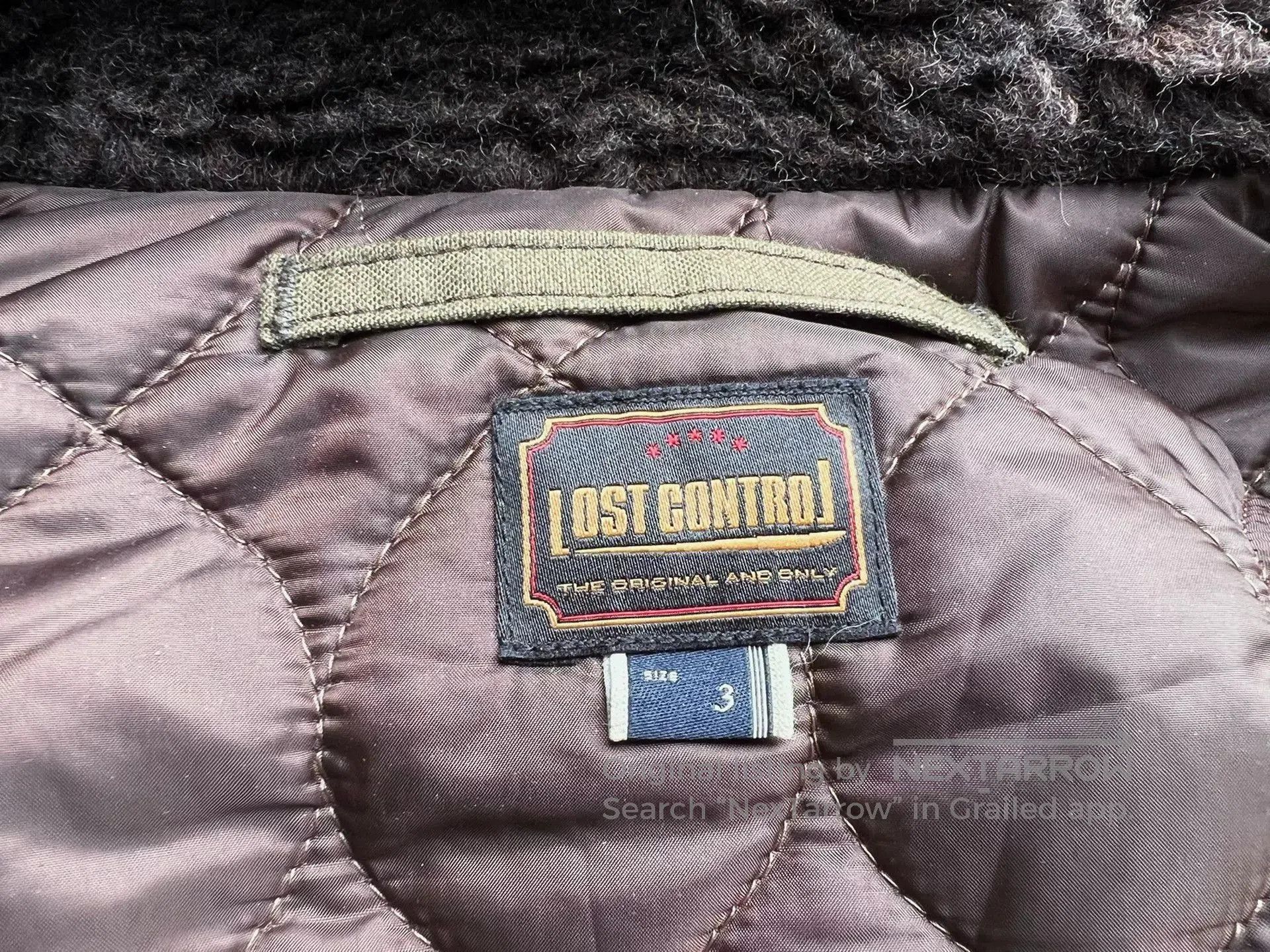 Japanese Brand Lost Control Quilted Hooded Vest. Size US M / EU 48-50 / 2 - 3 Thumbnail