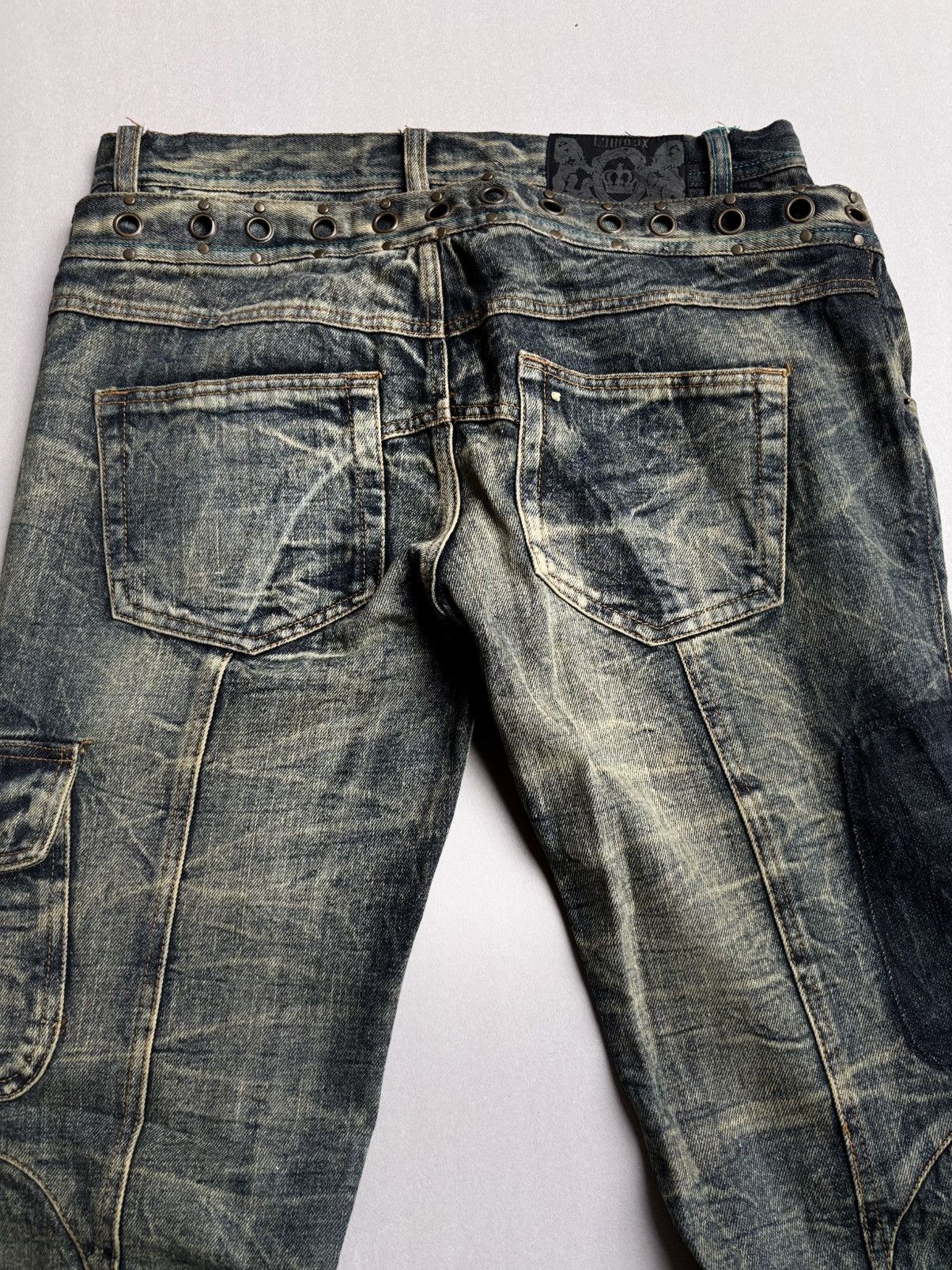 LOWBOX Lace-up flare jeans Size US 29 - 7 Thumbnail