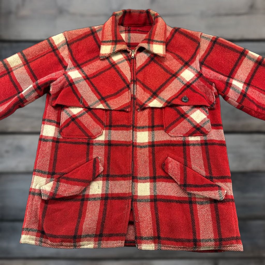 J. Press × Japanese Brand × Vintage J.Press wool Harrington Plaid