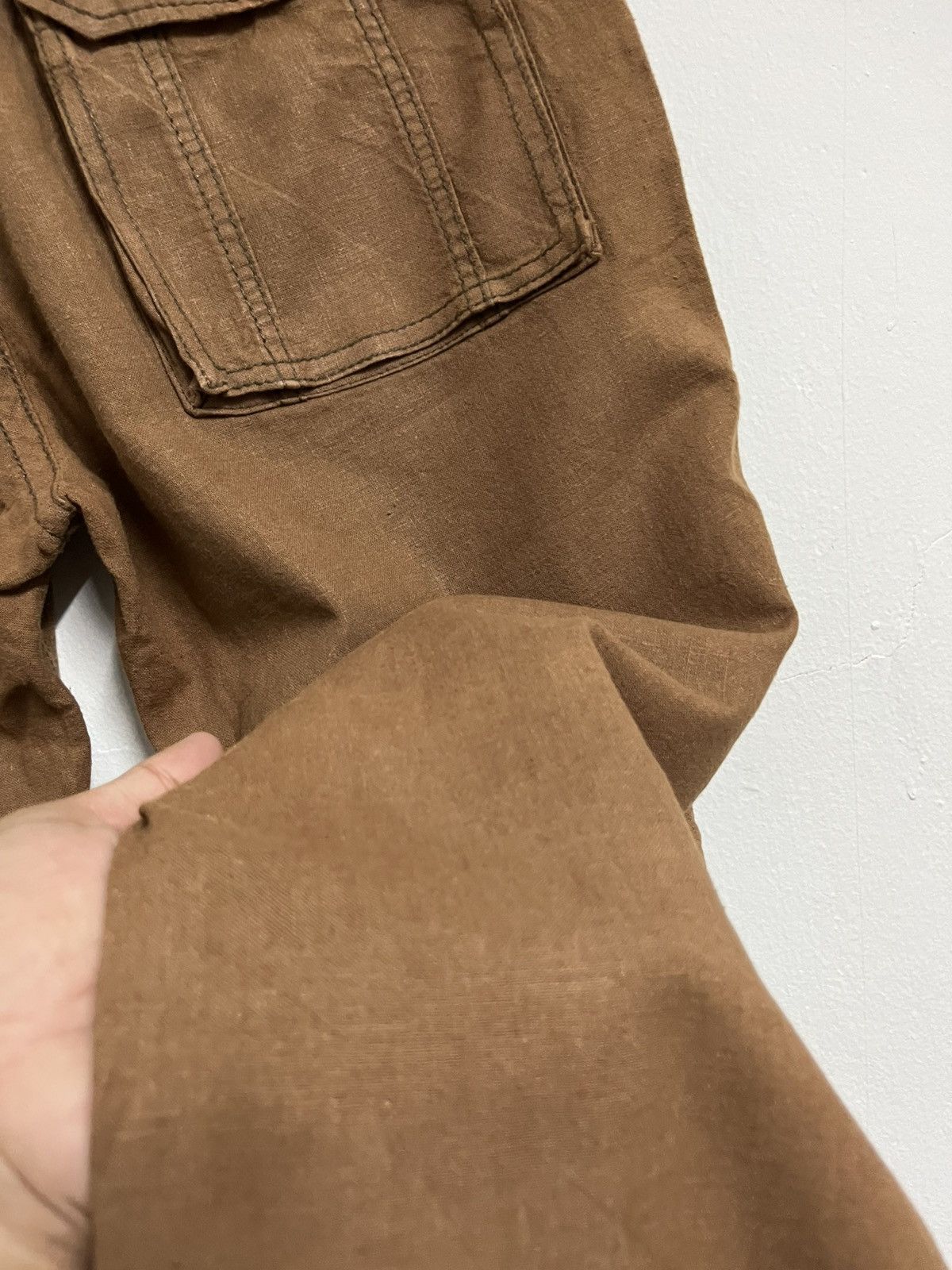 Japanese Brand 🔥 SURPLUS X BLUE WAY JAPANESE DESIGNER FLARE BUSHPANT DESIGN Size US 31 - 16 Thumbnail