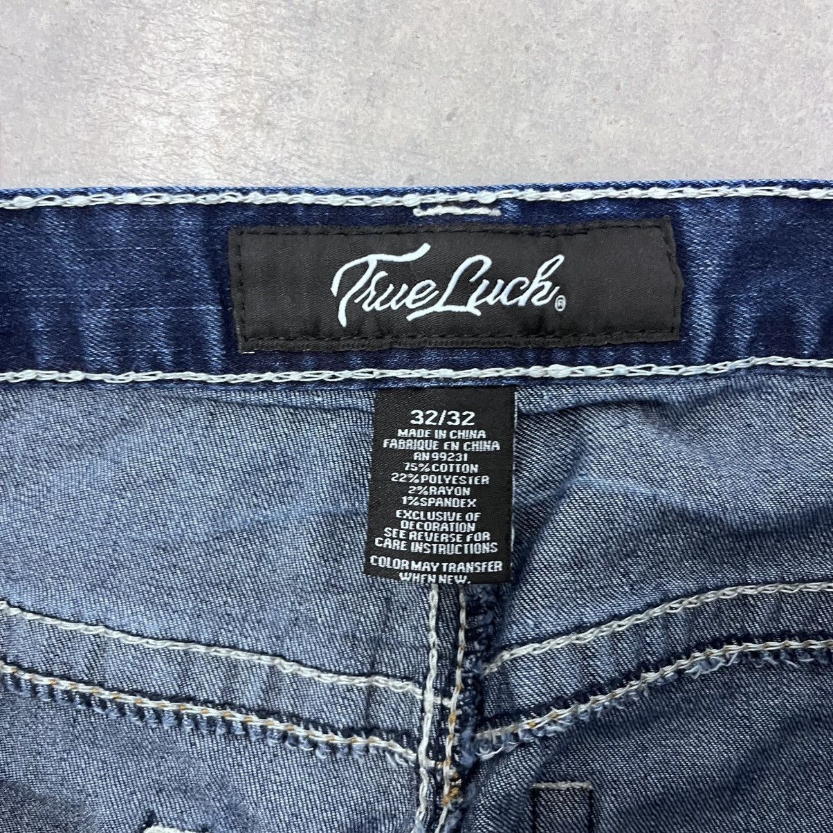 Vintage Y2K Trueluck Rock Revival Style Diesel Denim Embroidered 32 Size US 32 / EU 48 - 4 Thumbnail