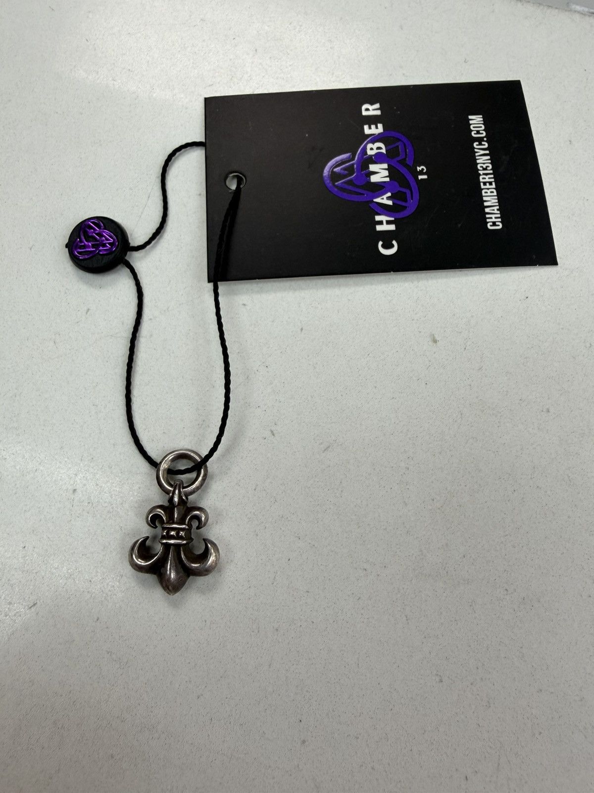 Chrome Hearts Fleur Pendant (With Bail)