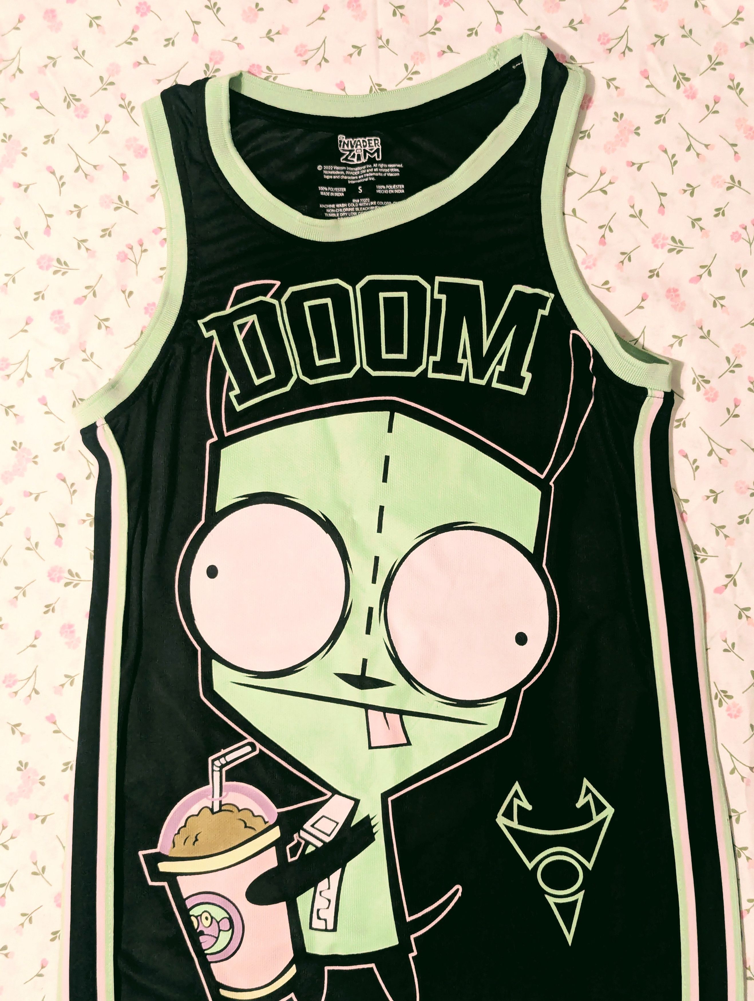 Vintage Vintage Unisex Invader Zim Gir Top Size US S / EU 44-46 / 1 - 4 Thumbnail
