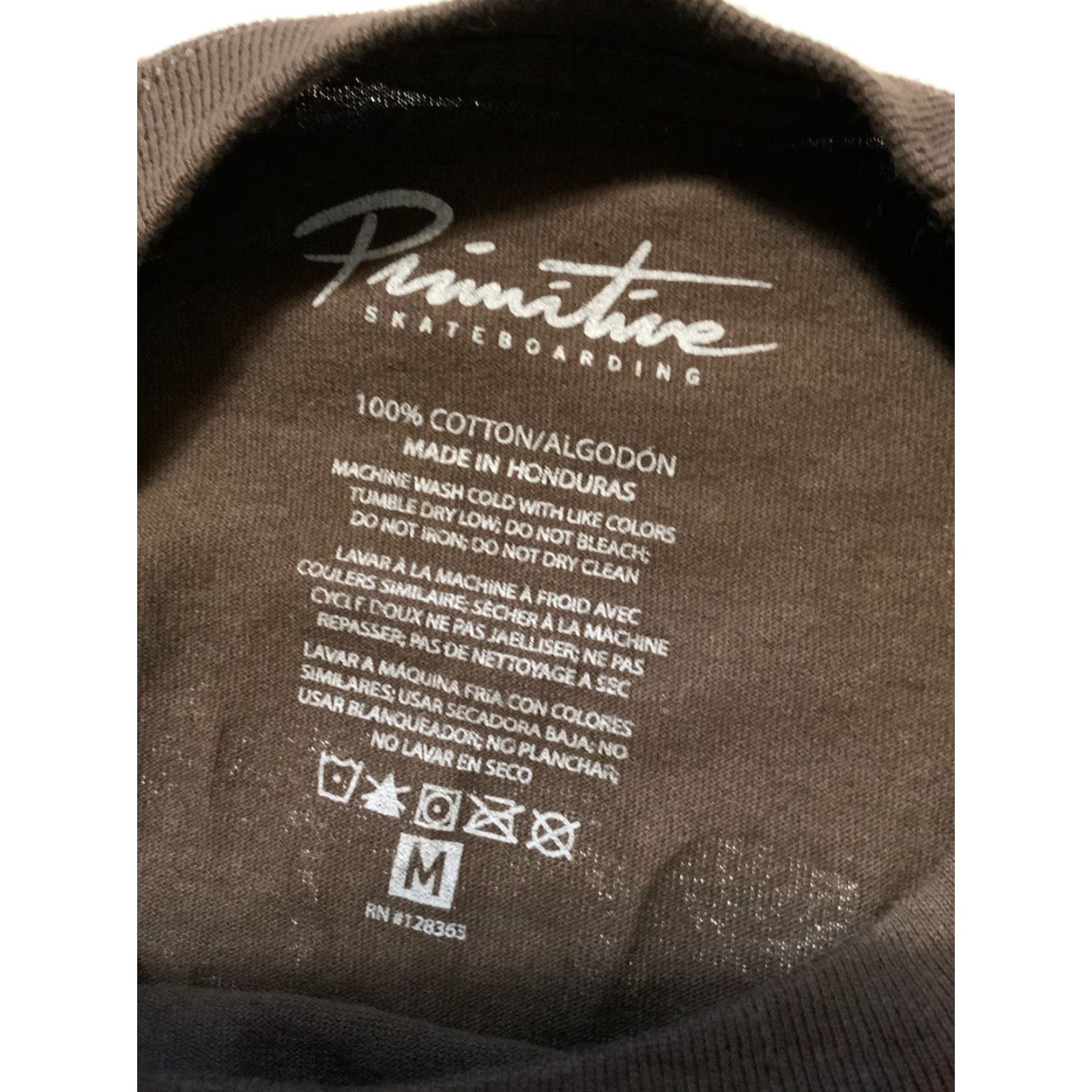 Primitive VINTAGE Primitive Worldwide Rodeo Longhorn Bull Skull Brown Graphic S/S Crew T-Shirt MD Size US M / EU 48-50 / 2 - 6 Thumbnail