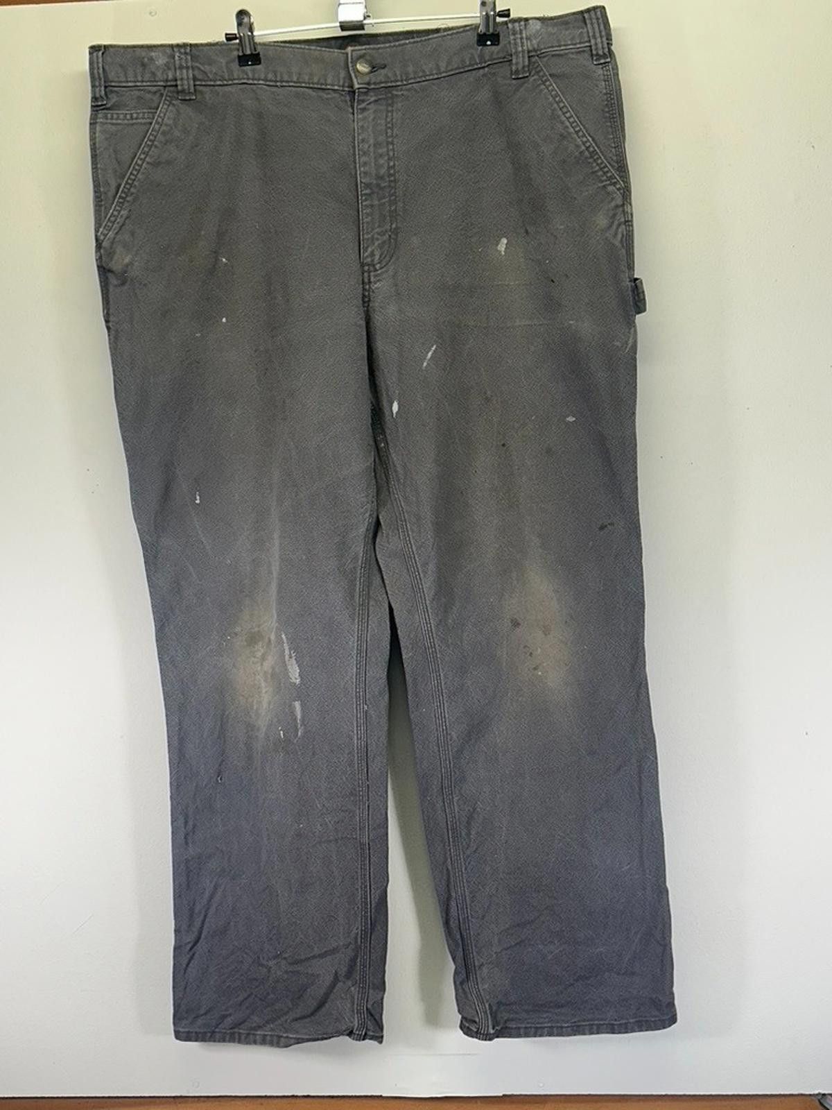 Carhartt Carhartt Men's 42/32 Gray Relaxed Fit Cargo Pants Size US 42 / EU 58 - 1 Thumbnail