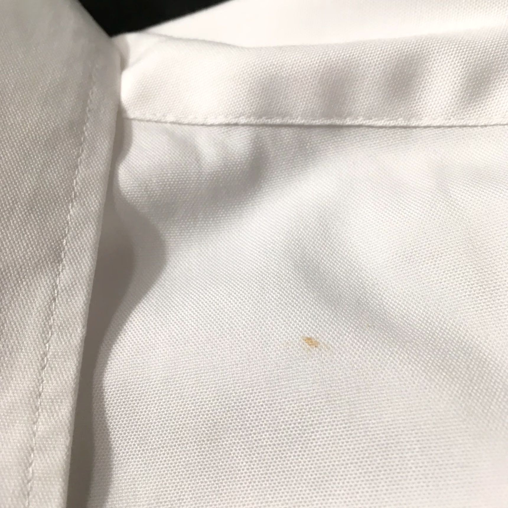Geoffrey Beene VINTAGE Geoffrey Beene Shirt 80s White Large Collar Dress Casual L Cotton Long Sleeve 17x34 Mens Boys Womens? Size 42R - 7 Thumbnail