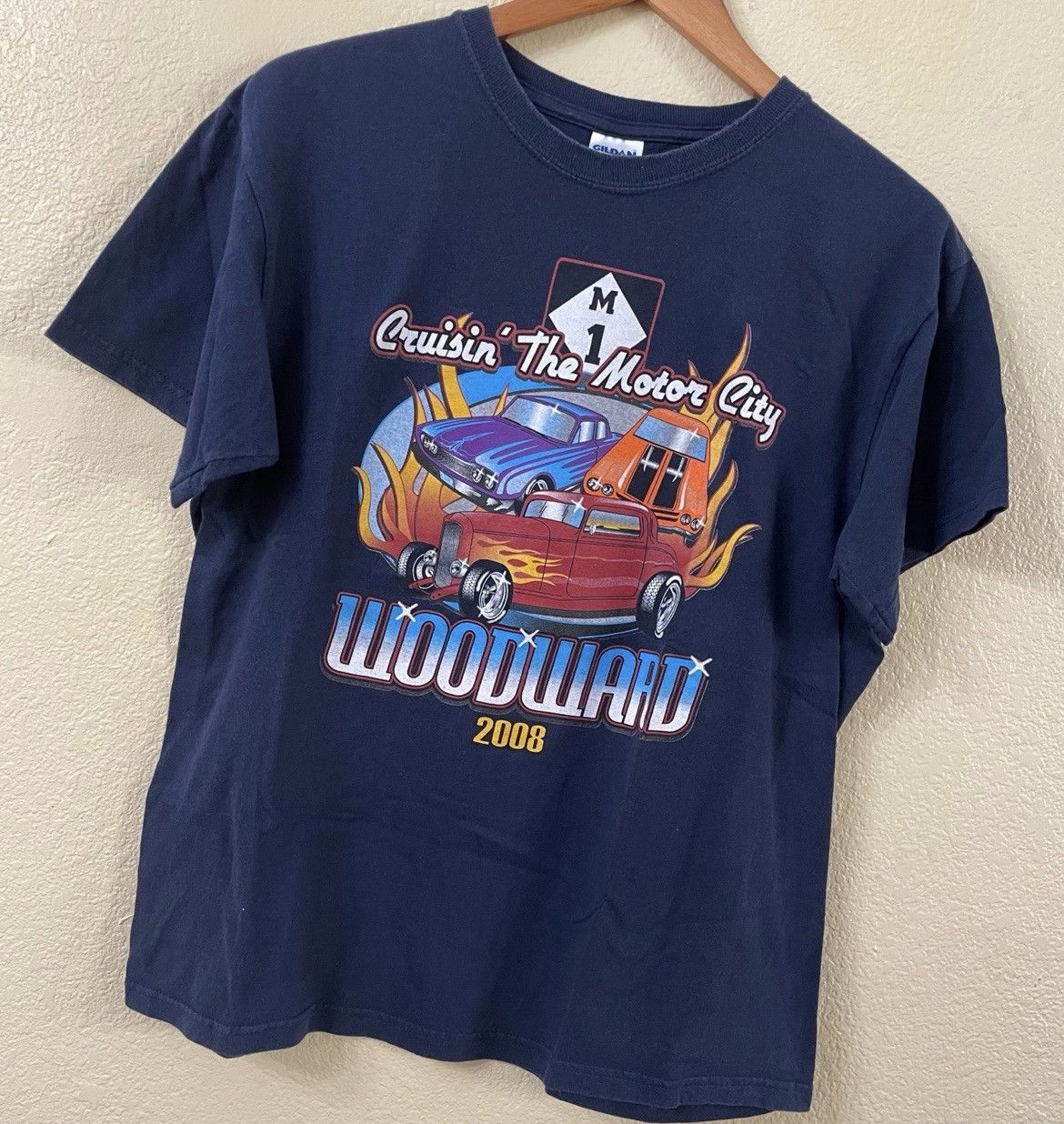 Gildan Medium 2008 Woodward Cruisin tshirt Size US M / EU 48-50 / 2 - 2 Thumbnail