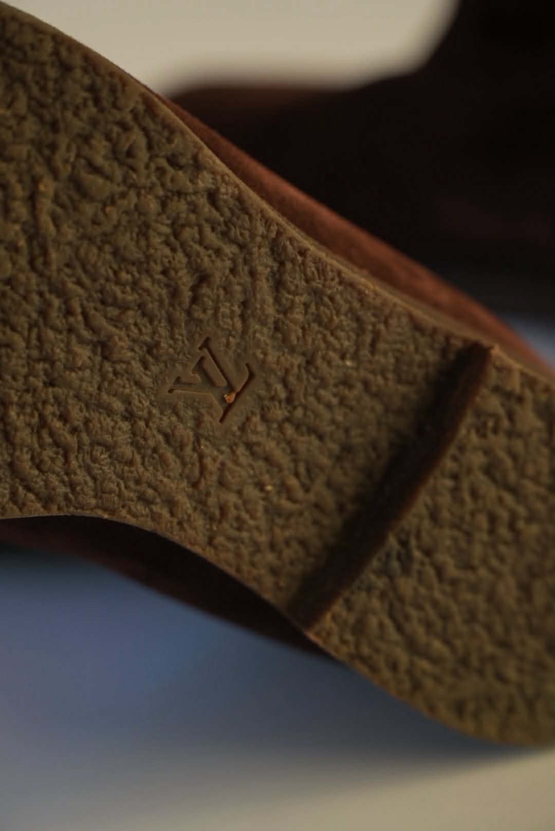 Louis Vuitton Louis Vuitton Brown Monogram Suede Moto Boots Size US 6 / IT 36 - 12 Thumbnail