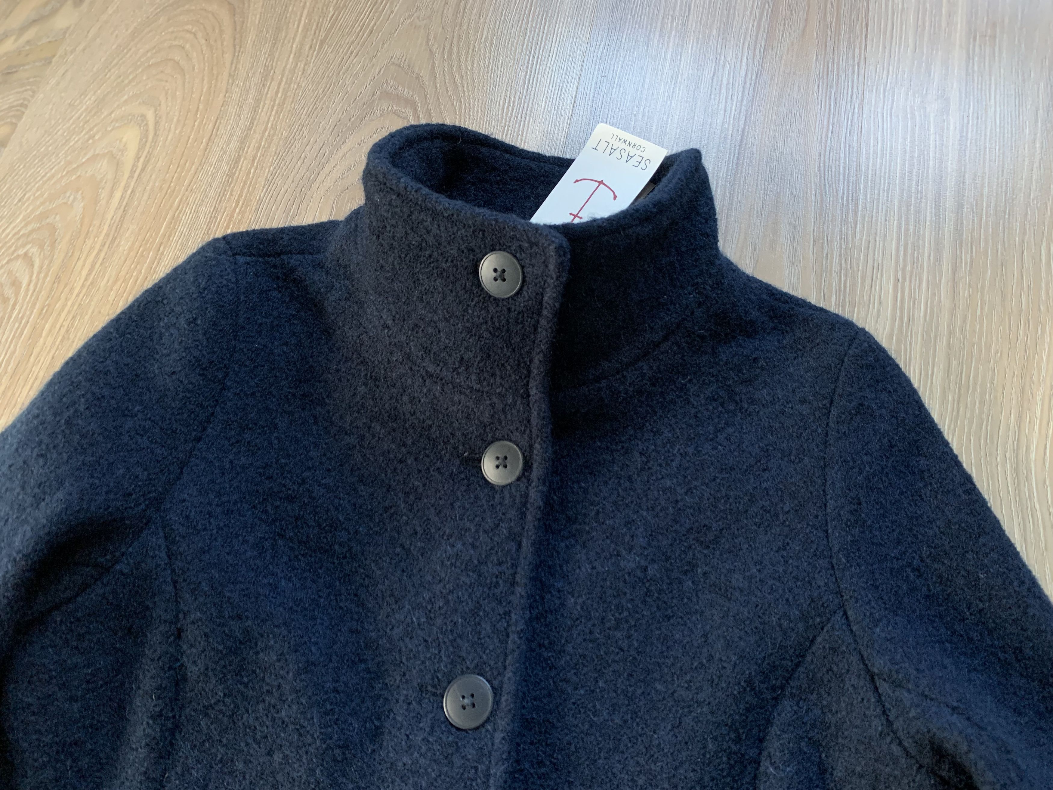 Other Seasalt Cornwall Women's Boiled Wool Coat Size L / US 10 / IT 46 - 5 Thumbnail