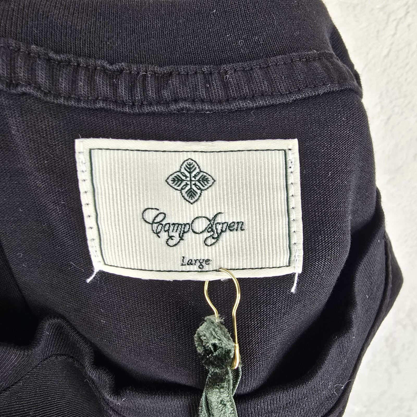 Other Camp Aspen Snow Leaf T- Shirt Mens Size Large Black NWT Size US L / EU 52-54 / 3 - 8 Thumbnail